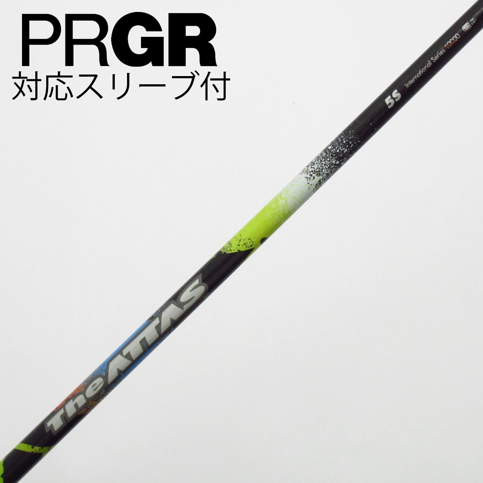 中古】THE ATTAS ドライバー用_スリーブ付 THE ATTAS 5 S C(シャフト