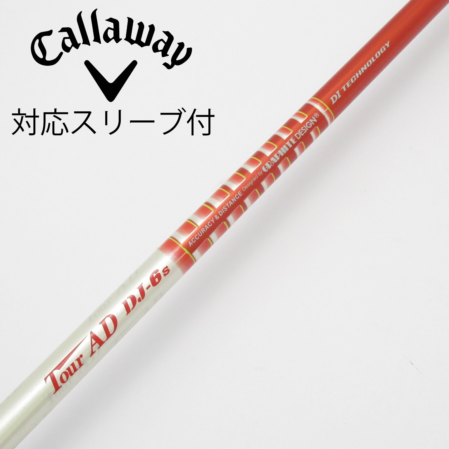 中古】Tour AD DJ ドライバー用_スリーブ付 Tour AD DJ-6 S C(シャフト