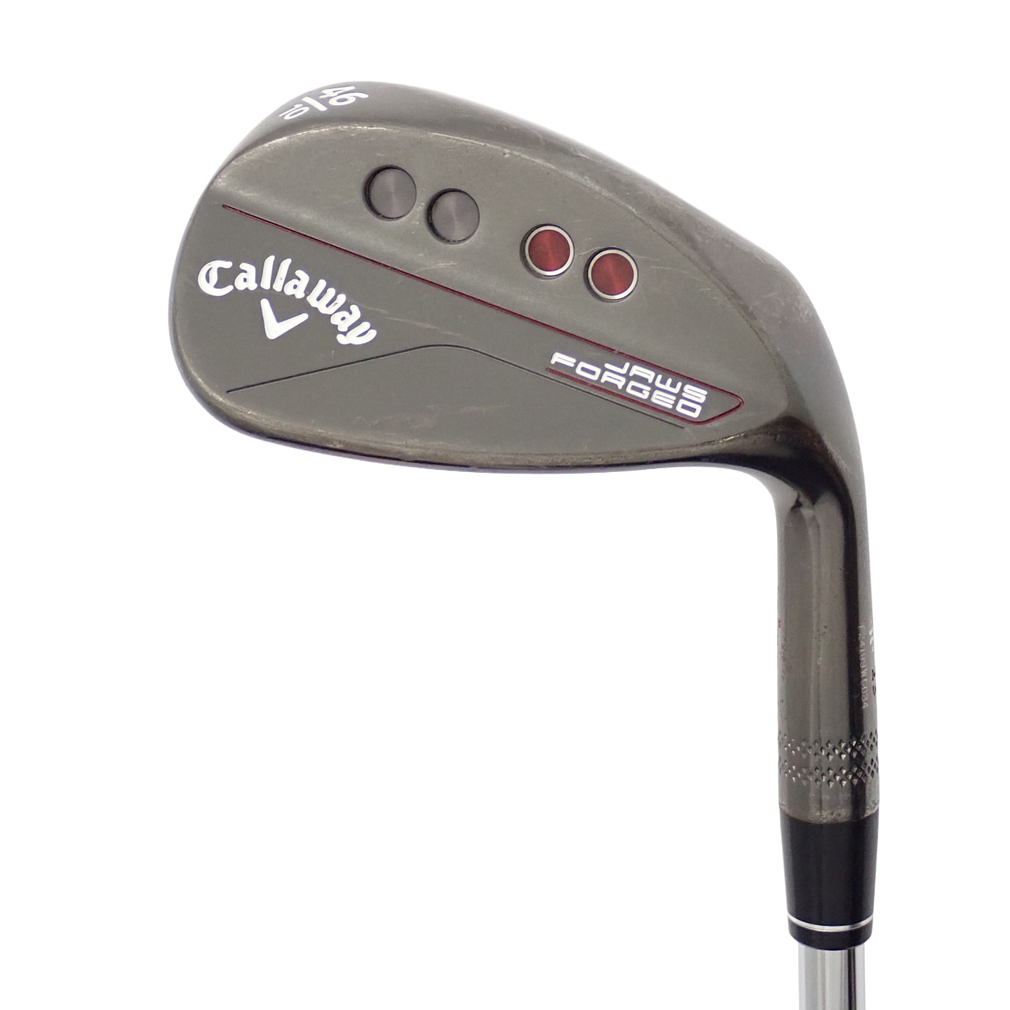 中古】JAWS FORGED チャコールブラック仕上げ ウェッジ Dynamic Gold