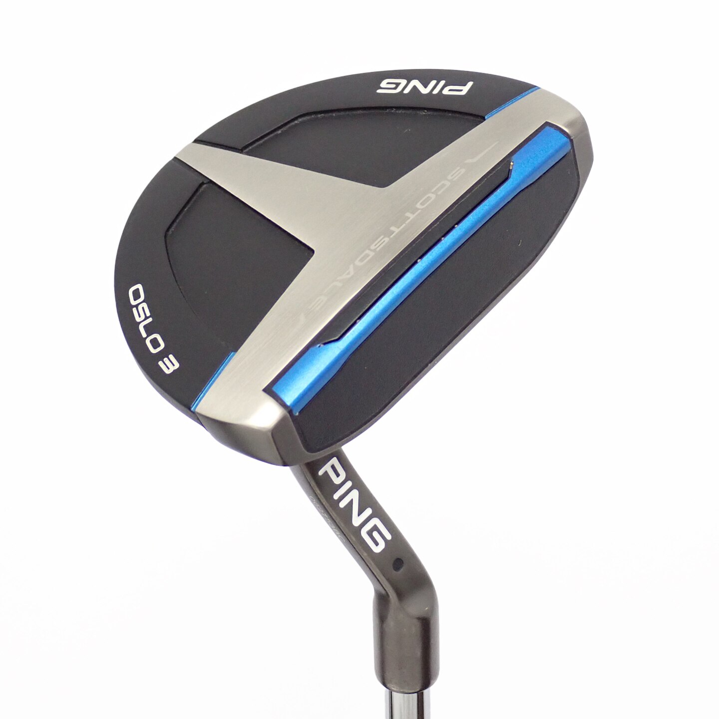 【中古/美品】PING OSLO 3 パター スコッツデール 34インチ 中古】スコッツデール オスロ 3(2025) パター スチールシャフト 計測