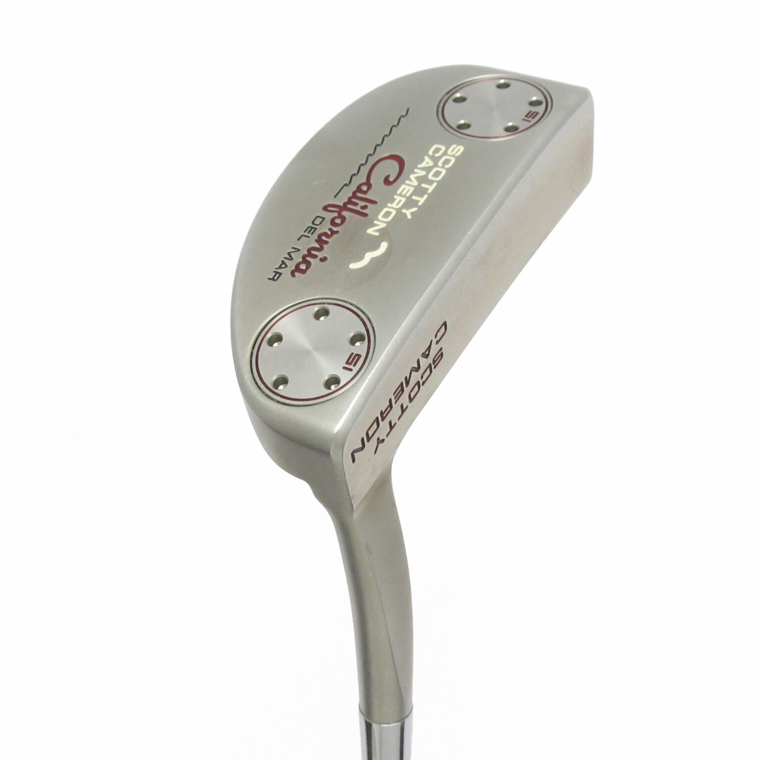 女性用Scotty Cameron California DELMAR パター 中古】California DELMAR パター スチールシャフト 計測項目外 計測
