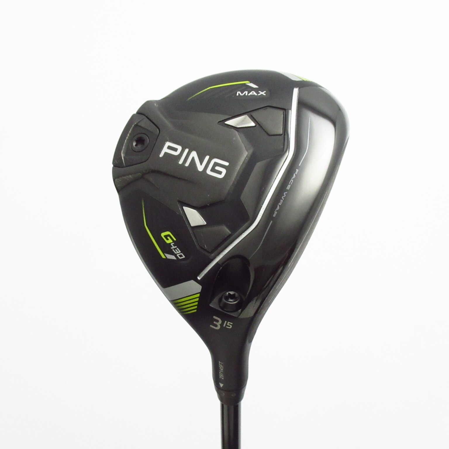 美品　ピンG430MAX 3W 15° ALTA J CB S 43インチ 中古】G430 MAX フェアウェイウッド ALTA J CB BLACK 15 S CD