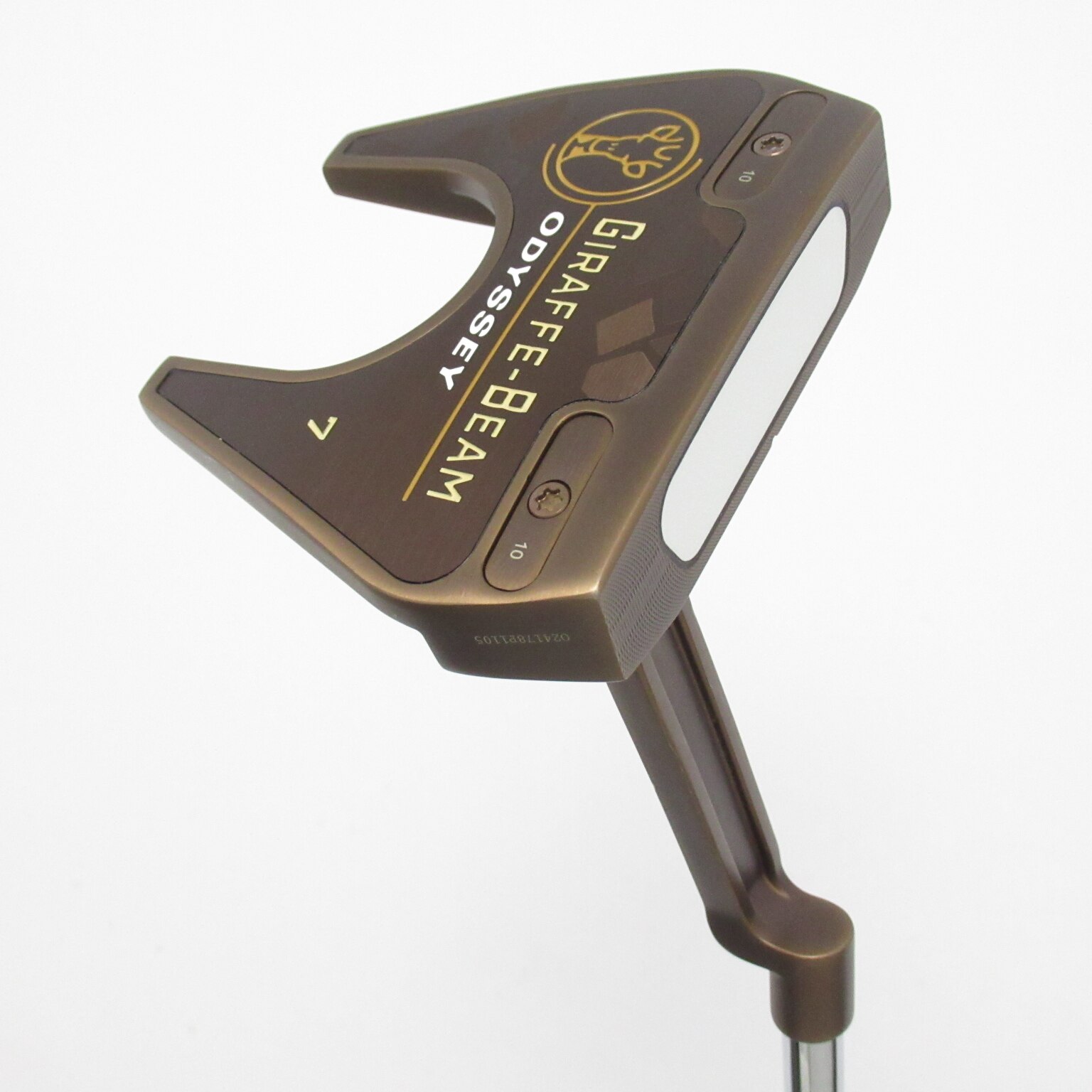 オデッセイ(ODYSSEY) パター GIRAFFE-BEAM #7 新品未使用 中古】GIRAFFE-BEAM 7 CH パター スチールシャフト 計測項目外 計測