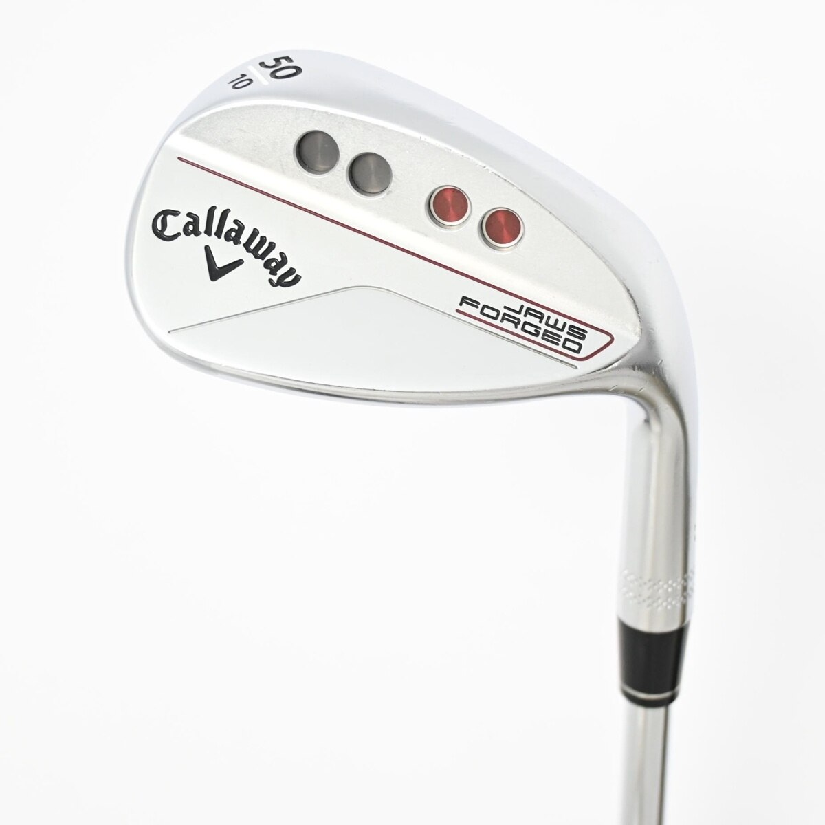 中古】JAWS FORGED クロムメッキ仕上げ ウェッジ N.S.PRO MODUS3 TOUR