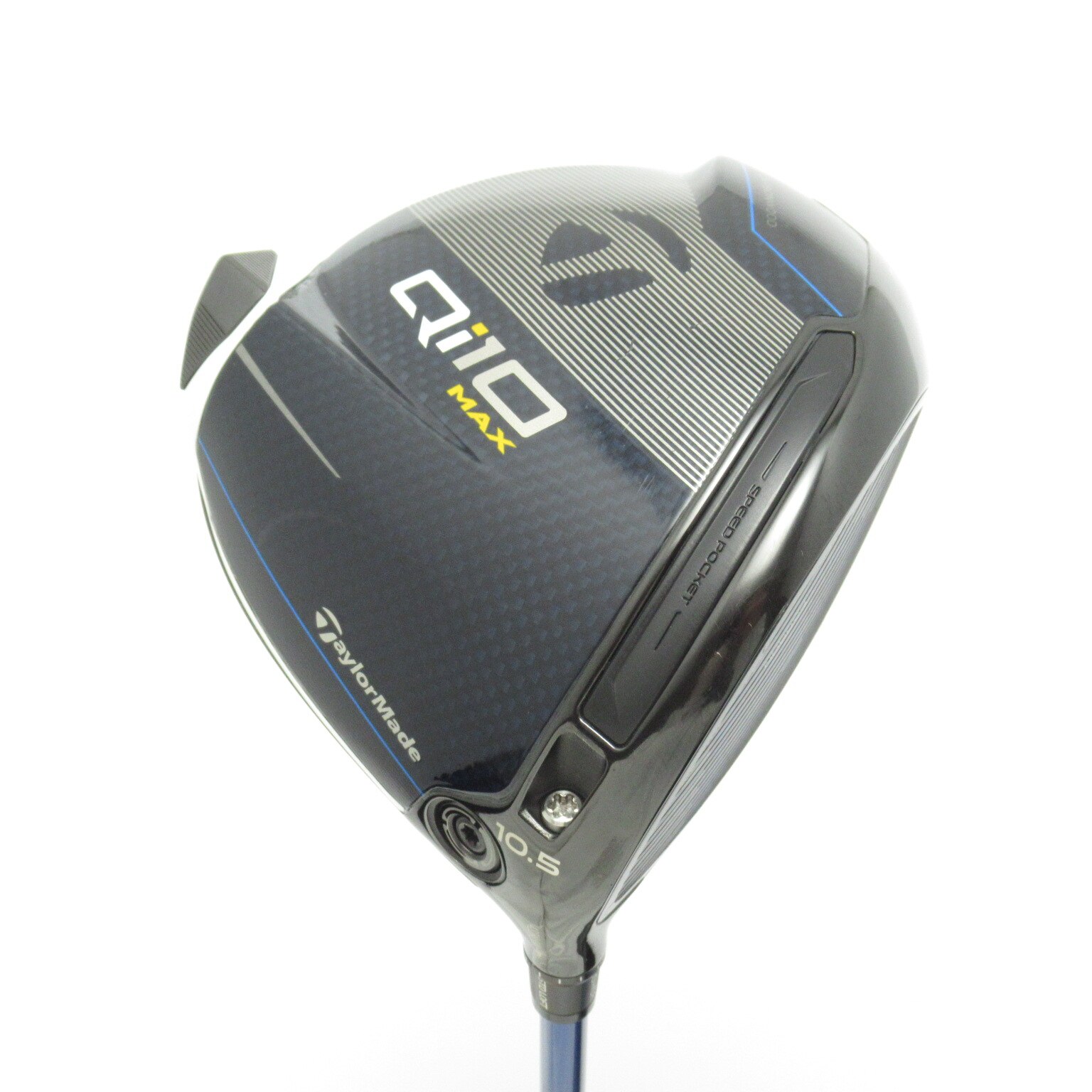 中古】Qi10 MAX LITE ドライバー SPEEDER NX BLUE for TM 10.5 S C
