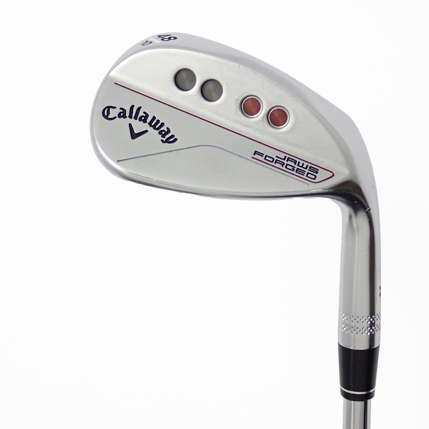 中古】JAWS FORGED クロムメッキ仕上げ ウェッジ N.S.PRO MODUS3 TOUR