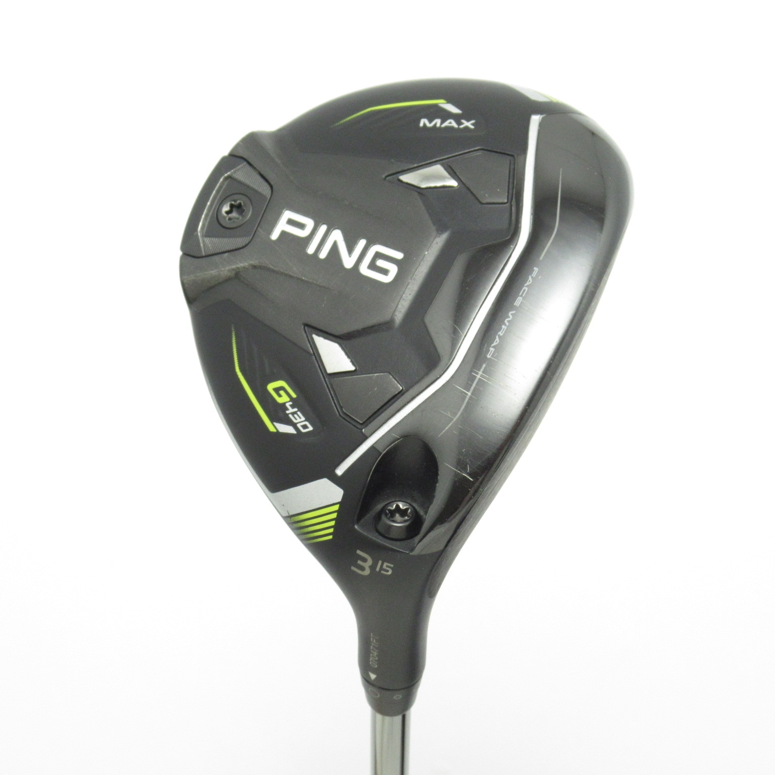 中古】G430 MAX フェアウェイウッド PING TOUR 2.0 CHROME 65 15 S C