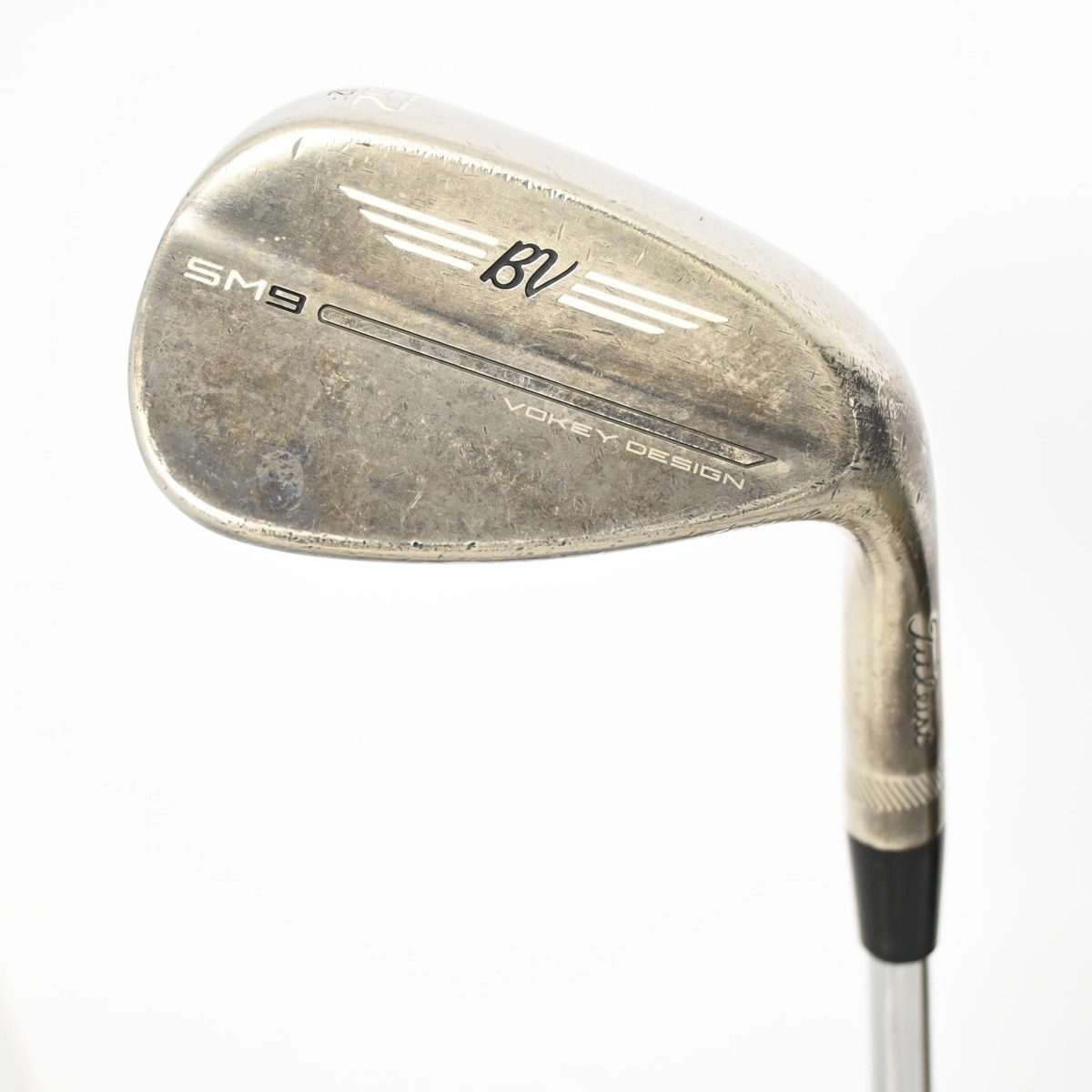 中古】ボーケイ SM9 BRASHED STEEL ウェッジ Dynamic Gold 52-12 WEDGE