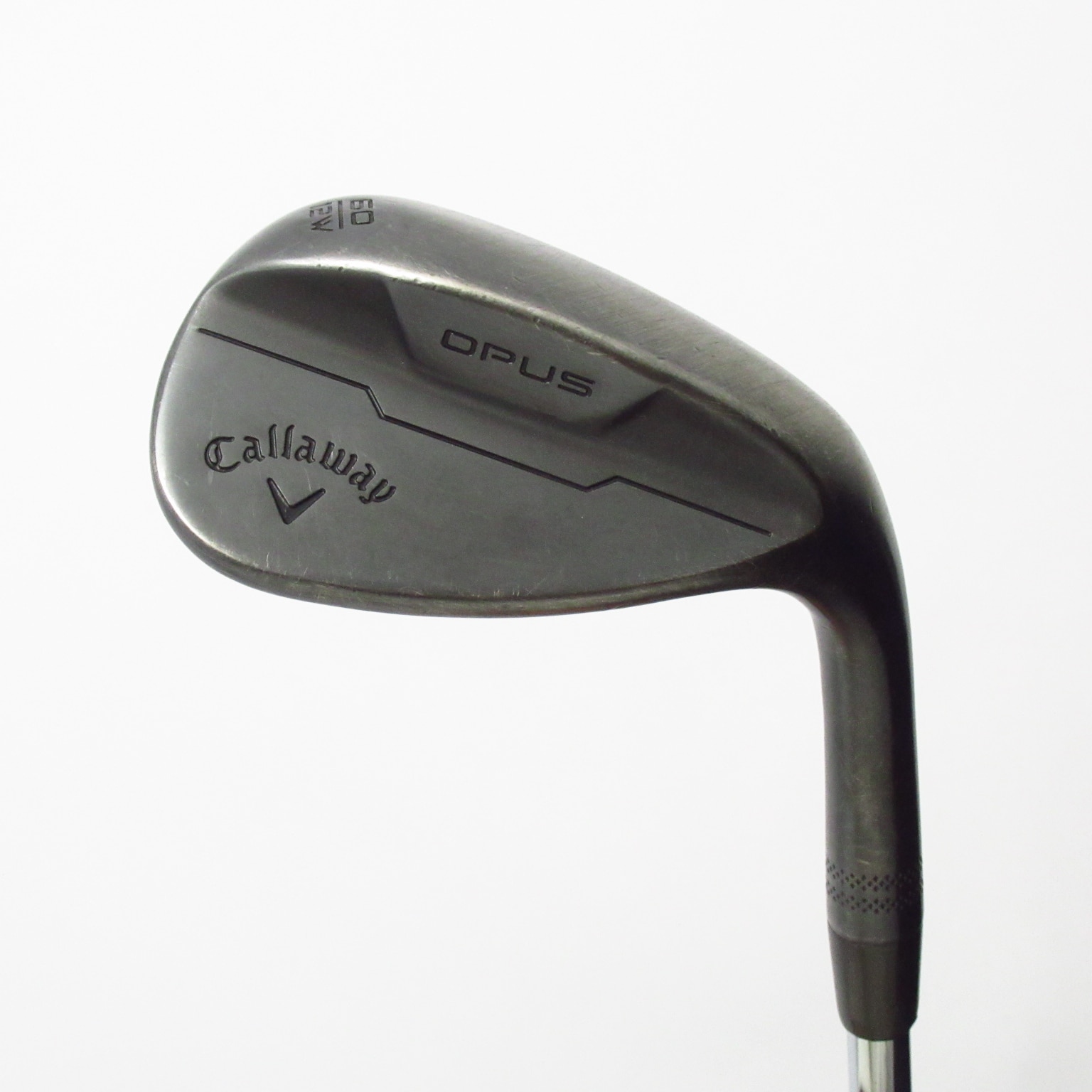 中古】OPUS ブラック ウェッジ N.S.PRO ZELOS 7 60-12 R D(ウェッジ