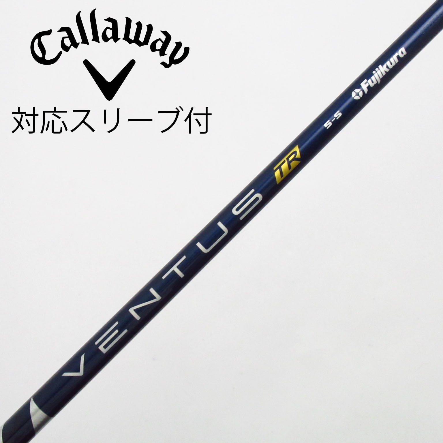 中古】VENTUS TR BLUE(VELOCOREあり) ドライバー用_スリーブ付 VENTUS