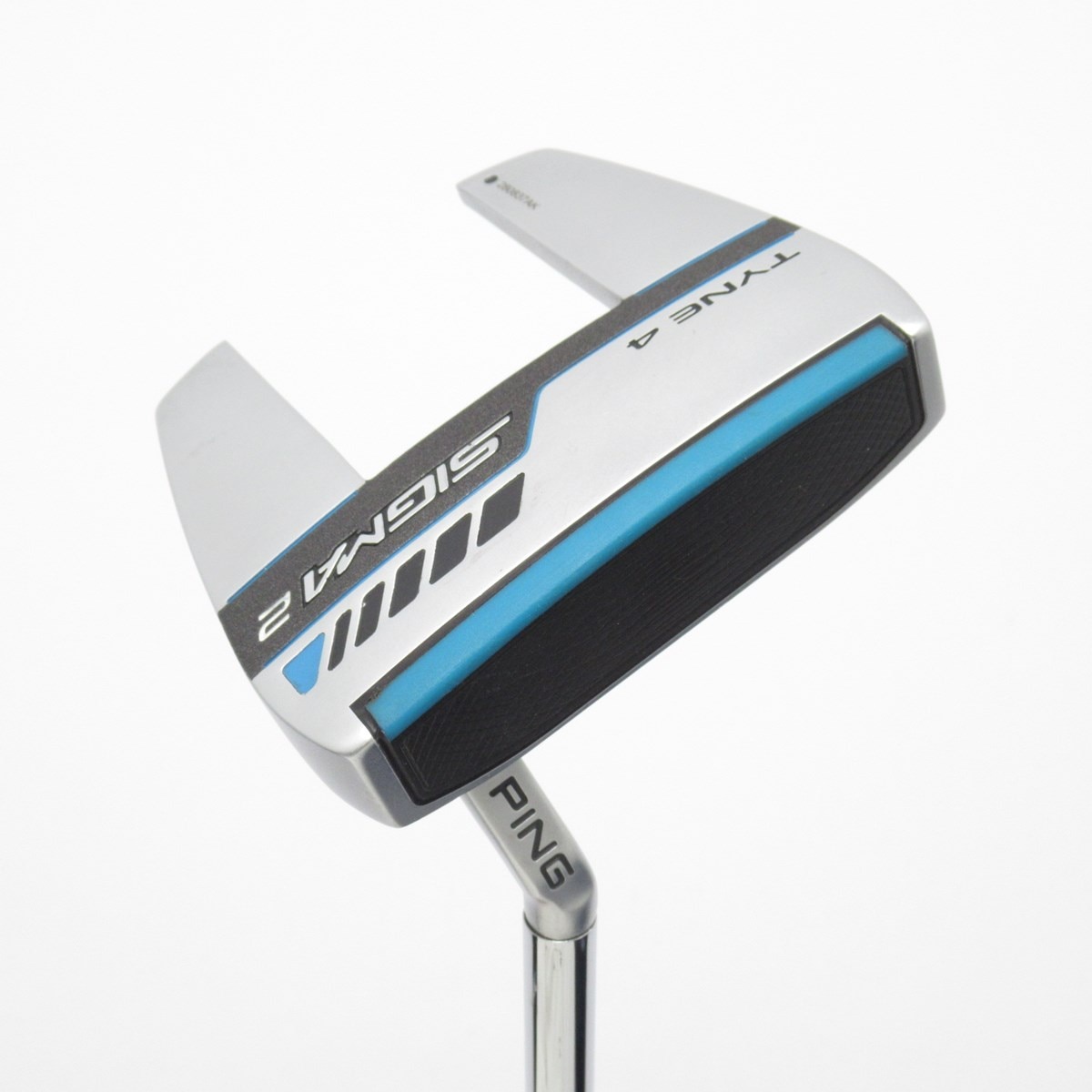 中古】SIGMA2 TYNE 4 プラチナム仕上げ パター スチールシャフト 計測