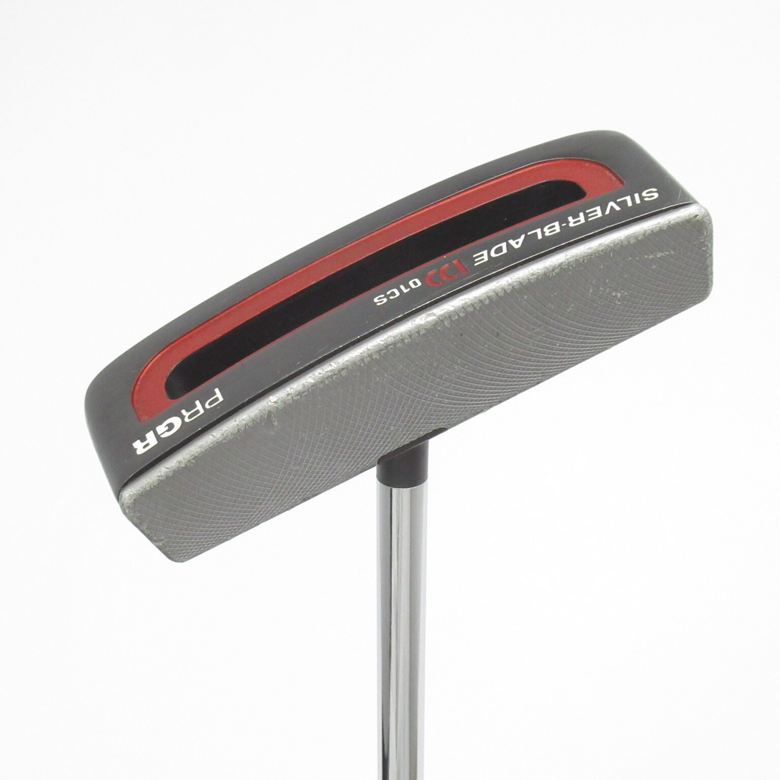 中古】シルバーブレード DD-01CS ピン型 パター スチールシャフト 計測