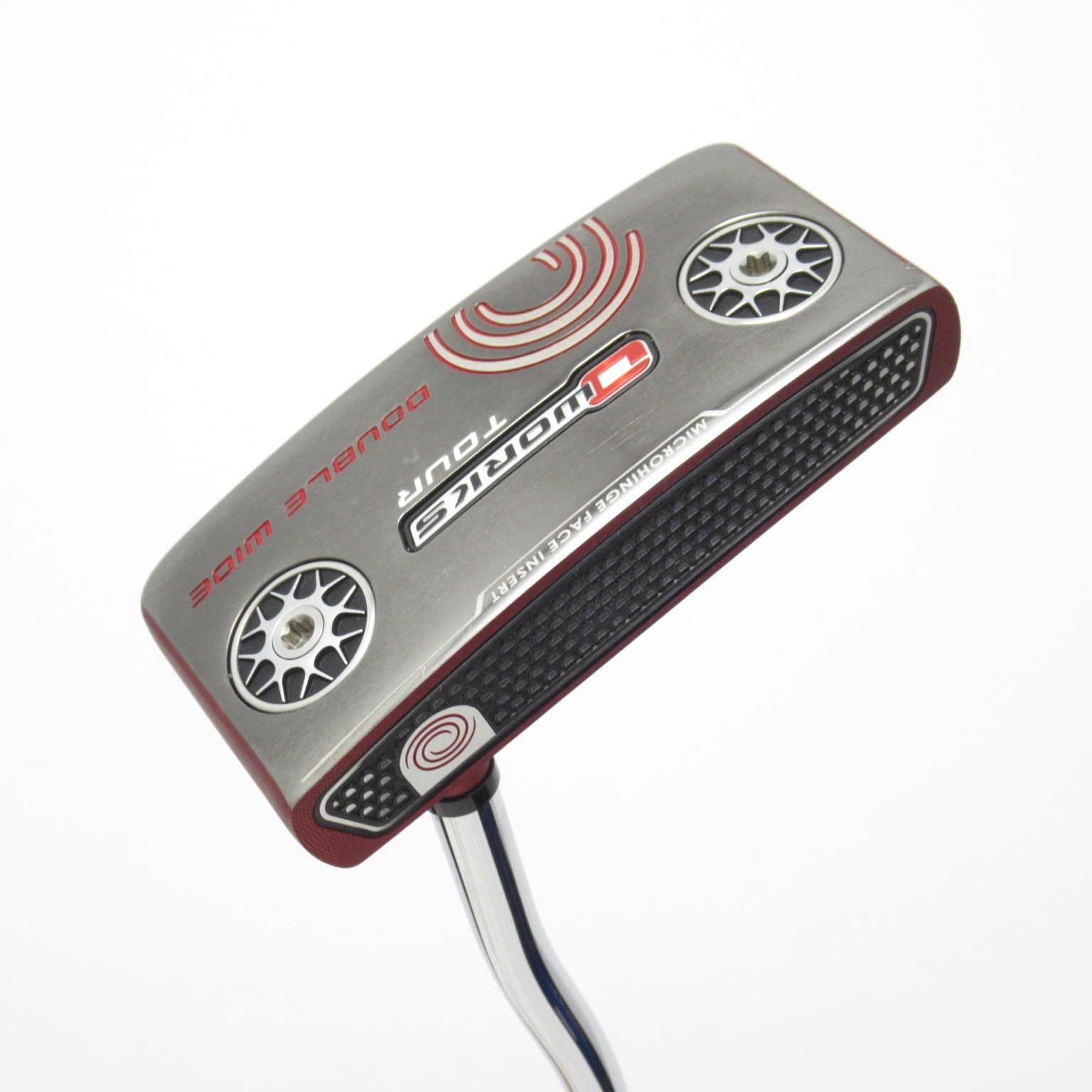 中古】オー・ワークス TOUR レッド DOUBLE WIDE パター スチール