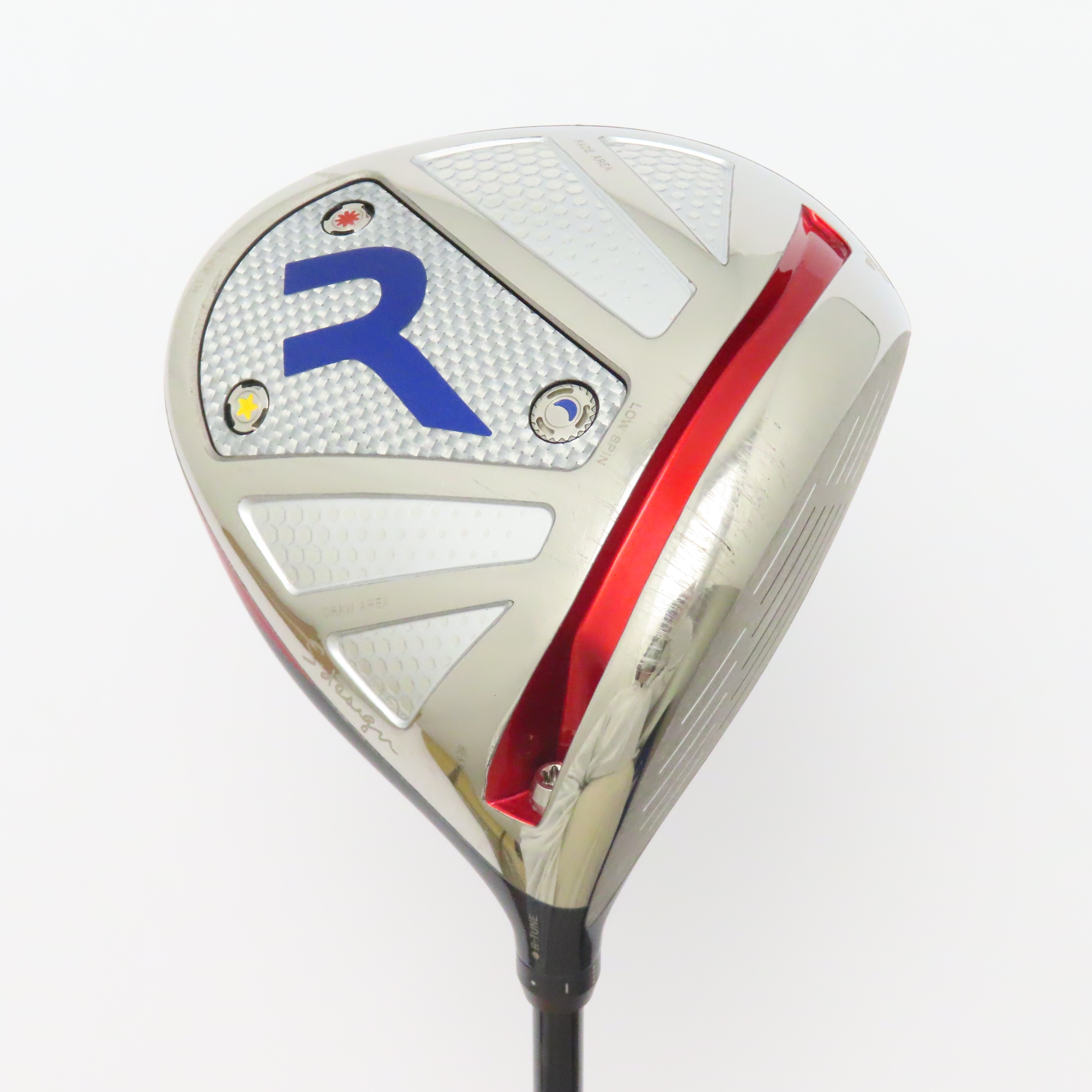 中古】S-DESIGN OVERSIZED R-TUNE ドライバー カーボンシャフト 判別