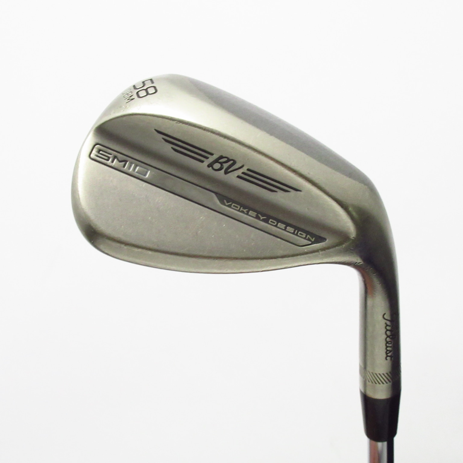 中古】ボーケイ SM10 ニッケル ウェッジ BV105 58-08 設定無 D