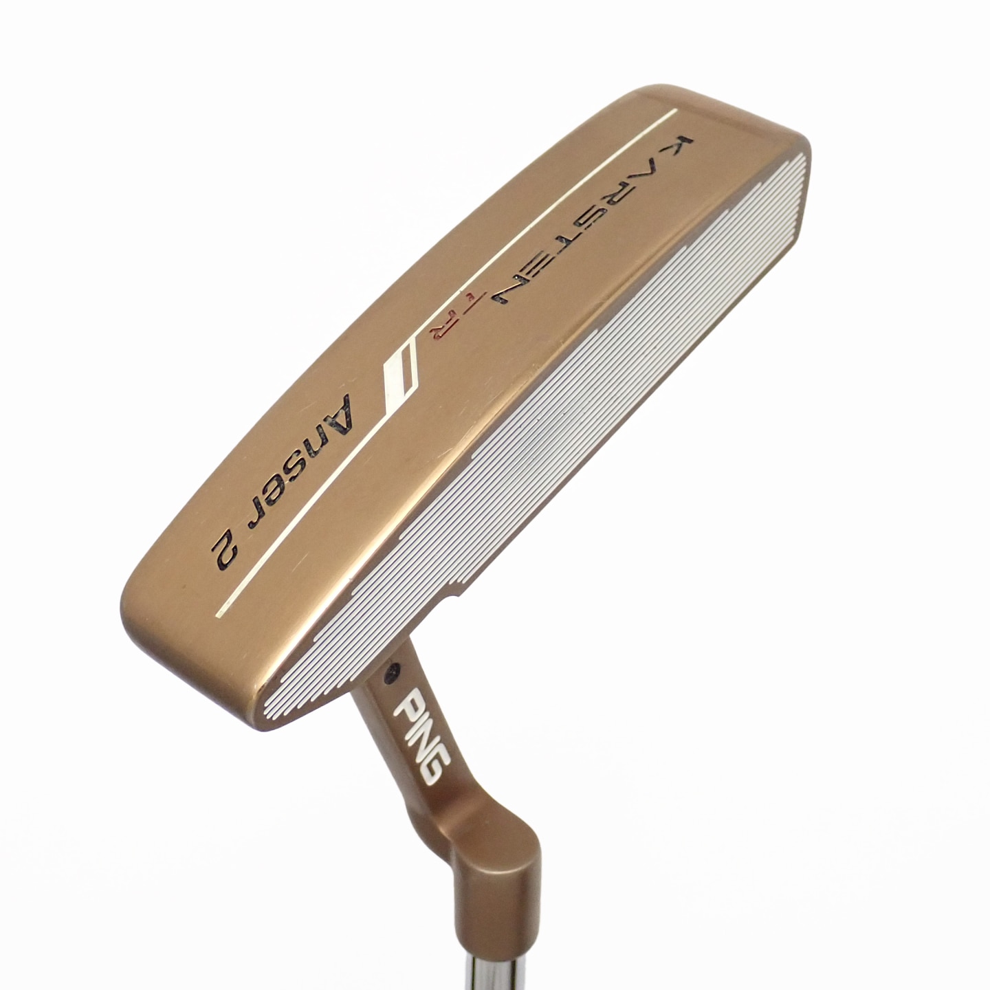 【中古】PING KARSTEN TR Anser2 中古】カーステン TR ANSER 2 調整機能付 パター スチールシャフト