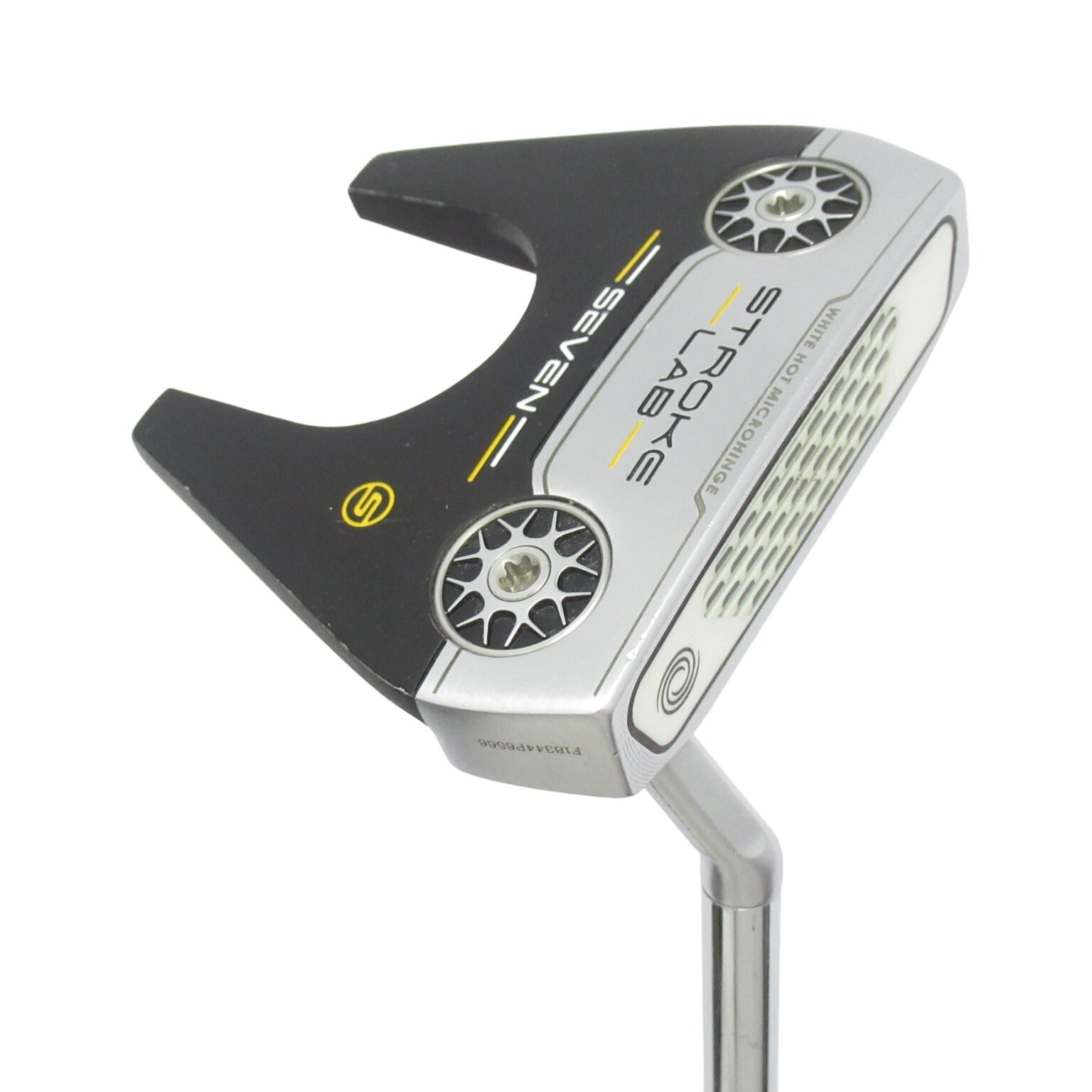 オデッセイ ストロークラボブラック パター SEVEN STROKE 【中古】[Cランク] パター オデッセイ　ｽﾄﾛｰｸﾗﾎﾞ STROKE LAB 2019 V-LINE/オリジナルスチール[34]//3[8727] オデッセイ