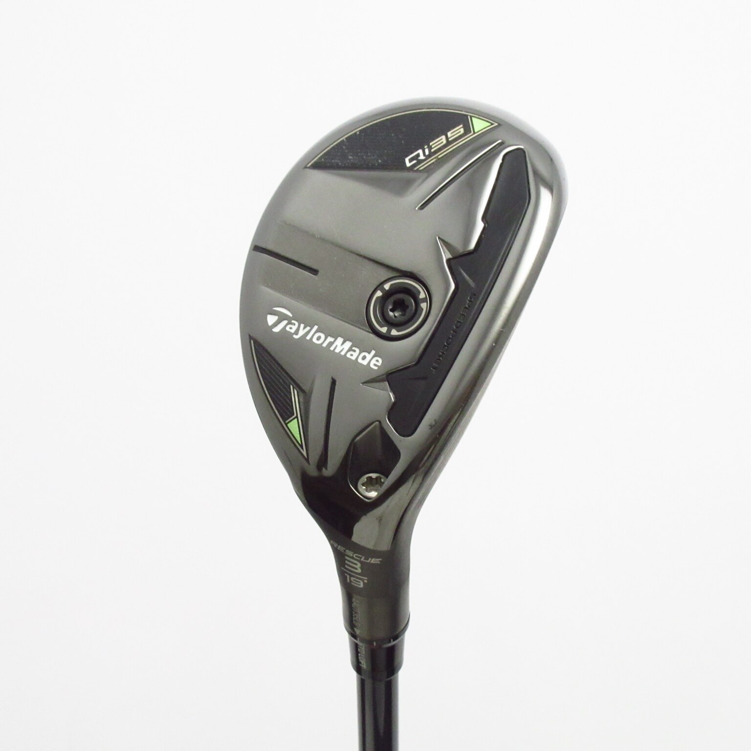 美品 QI35レスキュー 3UT 19° ディアマナシルバー　TM70 S 中古】Qi35 レスキュー ユーティリティ Diamana Silver TM70(2025） 19
