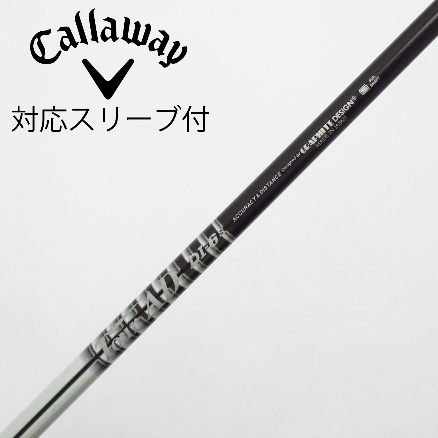 中古】Tour AD DI BLACK ドライバー用_スリーブ付 Tour AD DI-6 S C