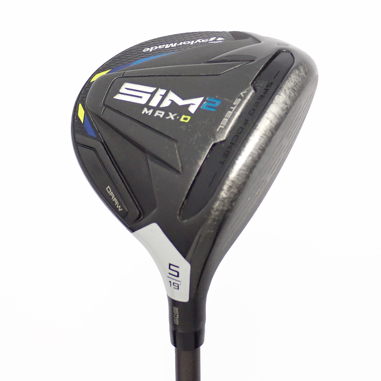 テーラーメイド SIMフェアウェイウッド 5W 19° ヘッドのみ 5wood 専用です☆テーラーメイド SIM2 MAX-D 5W 19° フェアウェイウッド