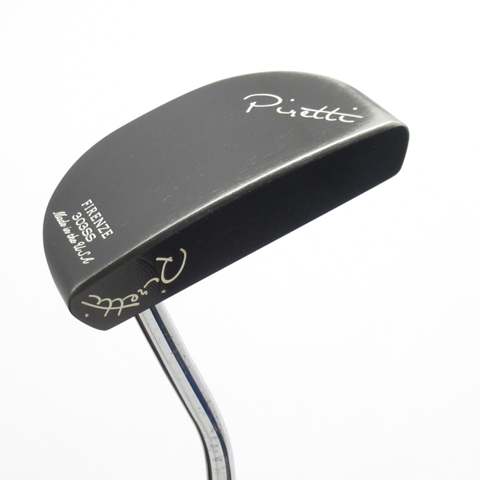 中古】Firenze MIDNIGHT BLACK パター スチールシャフト 計測項目外