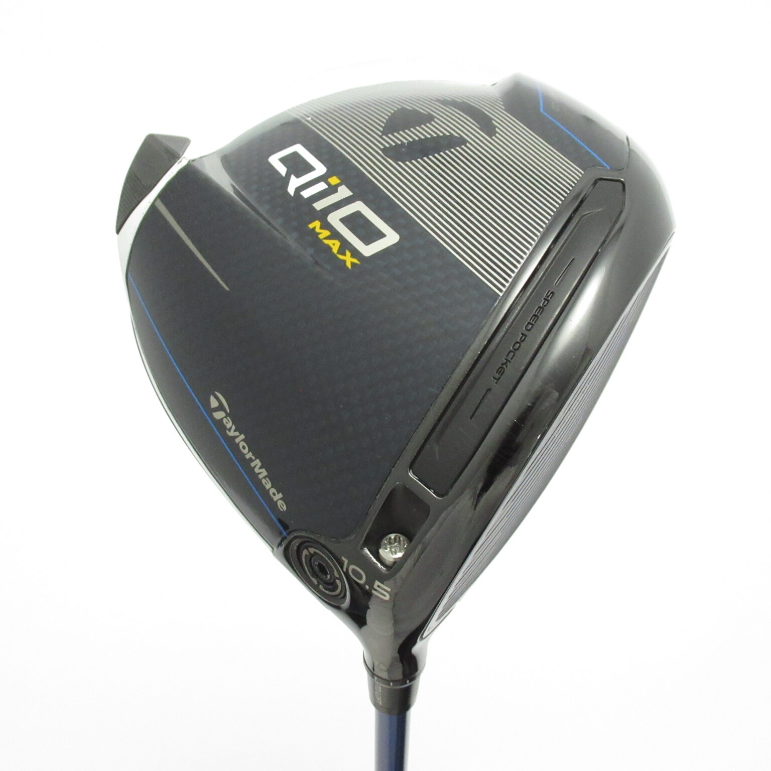 中古】Qi10 MAX LITE ドライバー SPEEDER NX BLUE for TM 10.5 S C