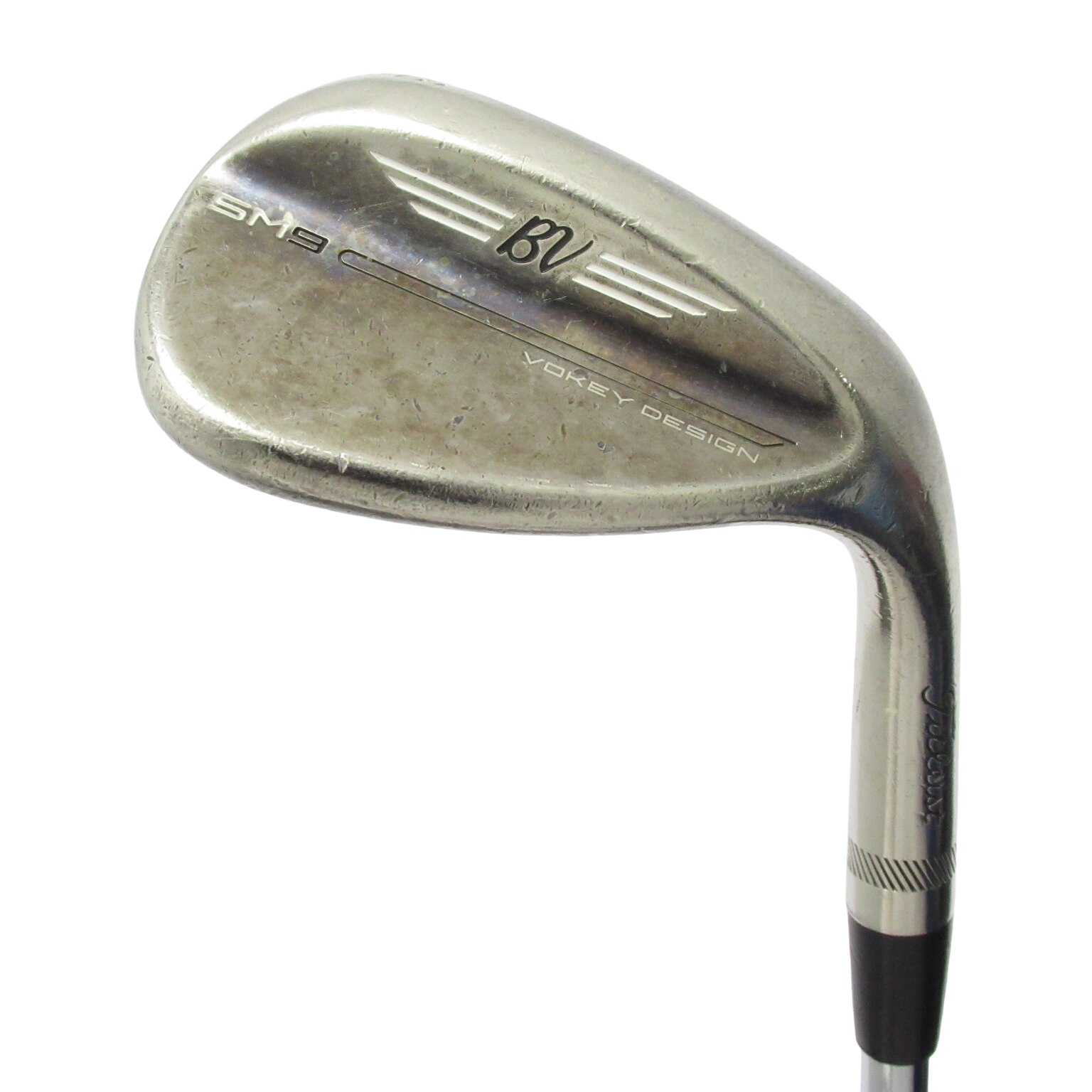 中古】ボーケイ SM9 ブラッシュドスチール ウェッジ (タイトリスト