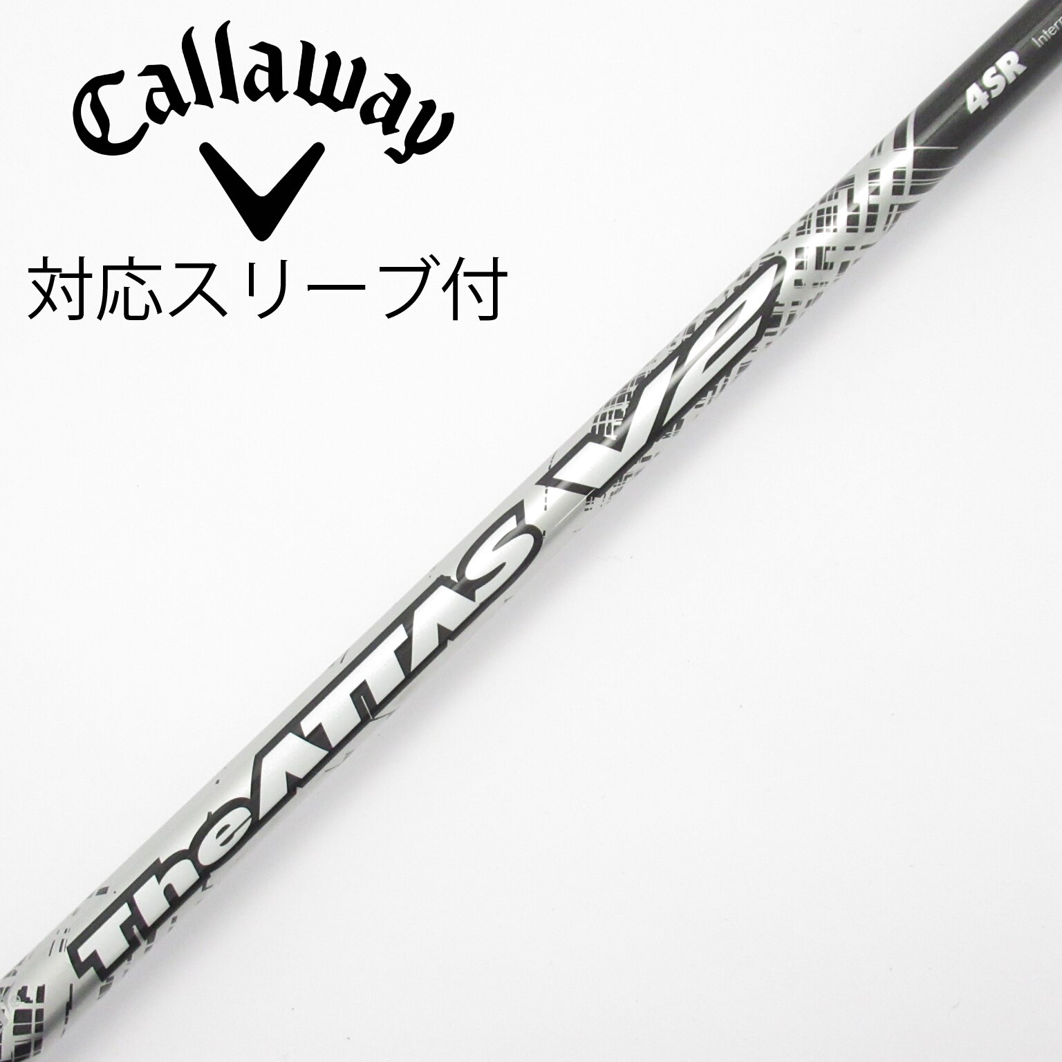 中古】THE ATTAS V2 ドライバー用_スリーブ付 THE ATTAS V2 4 SR CD