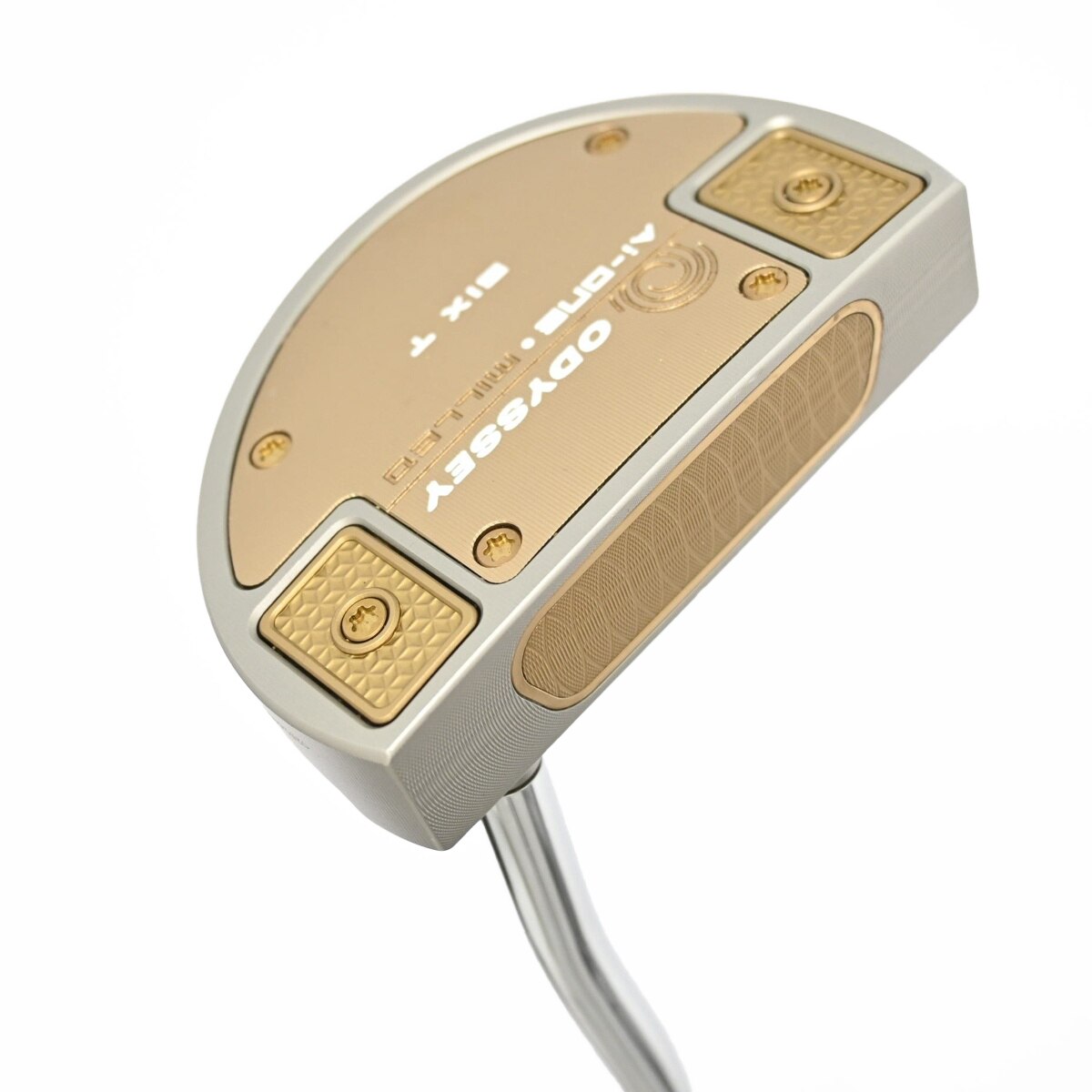 中古】Ai-ONE MILLED SILVER SIX T DB パター スチールシャフト 計測