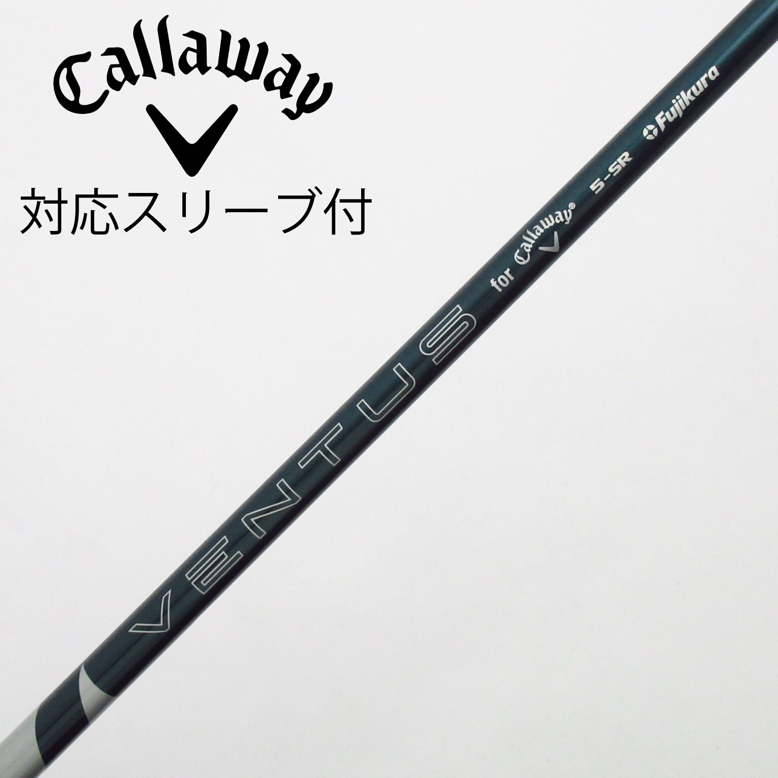 中古】純正シャフト ドライバー用_スリーブ付 VENTUS GREEN 5 for