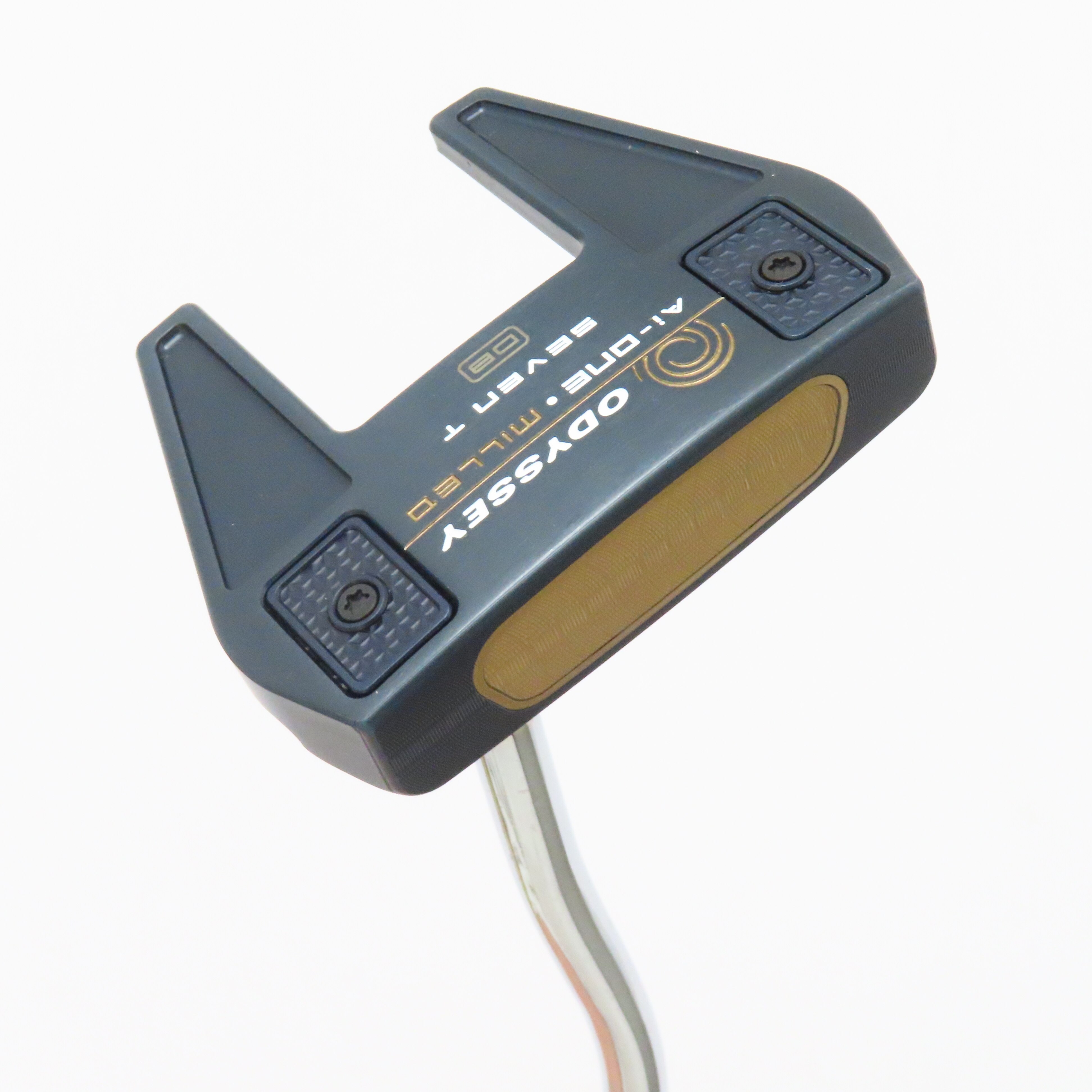 中古】Ai-ONE MILLED SEVEN T DB パター スチールシャフト 計測項目外