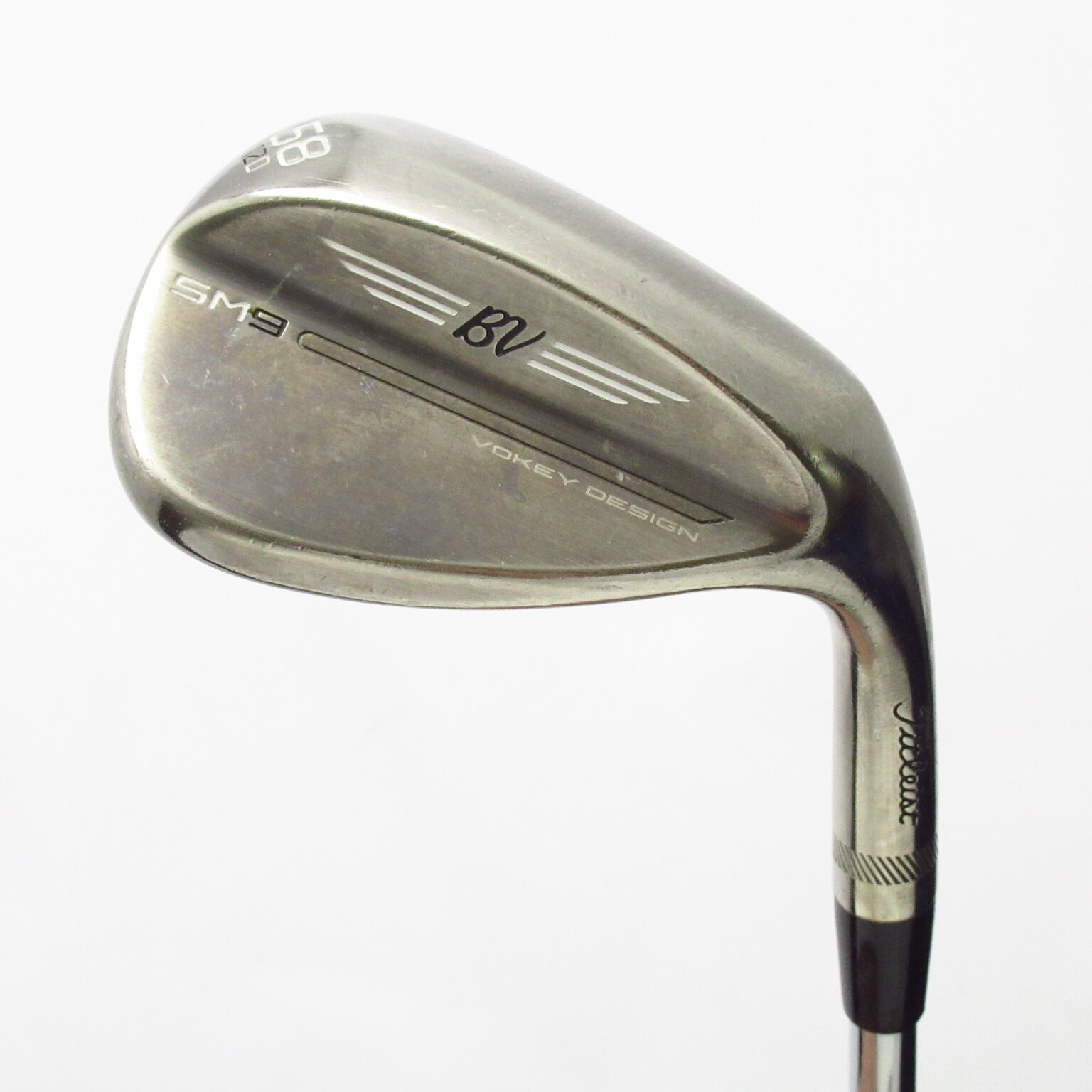 中古】ボーケイ SM9 BRASHED STEEL ウェッジ BV105 58-12 設定無 C