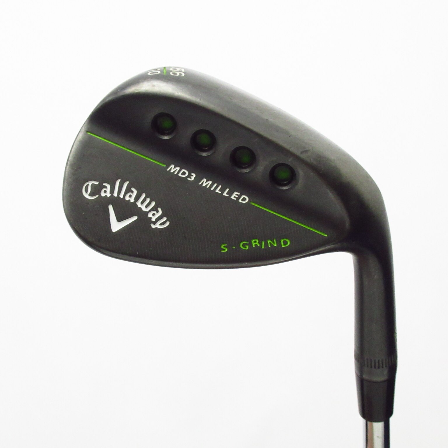 中古】MD3 MILLED BLACK ウェッジ Dynamic Gold 56-10 判別不能 CD