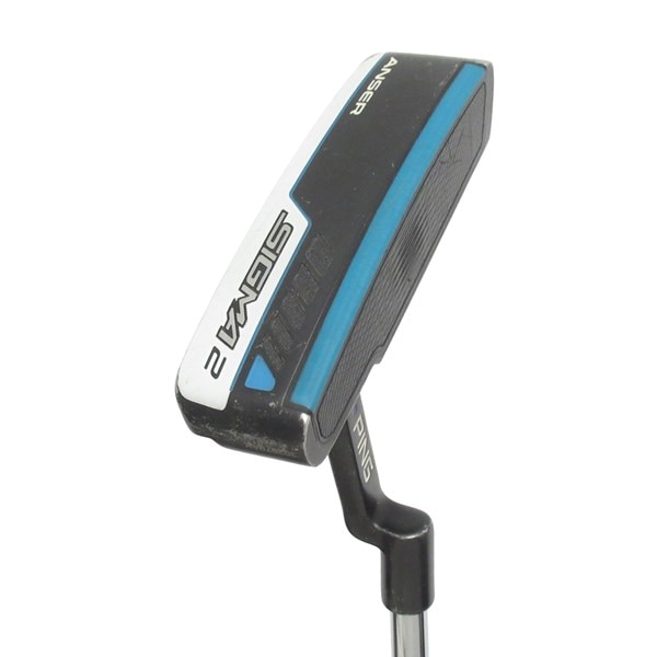中古】SIGMA2 ANSER ステルス仕上げ パター スチールシャフト 計測項目 