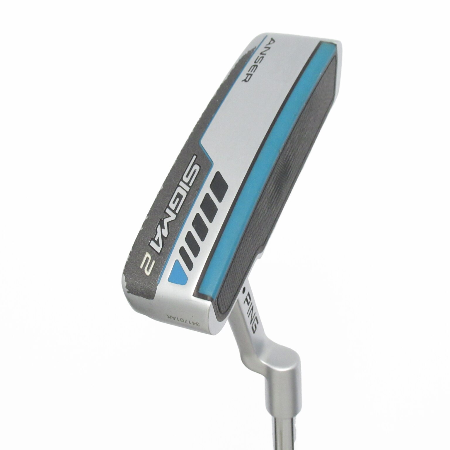 中古】SIGMA2 ANSER プラチナム仕上げ パター スチールシャフト 計測