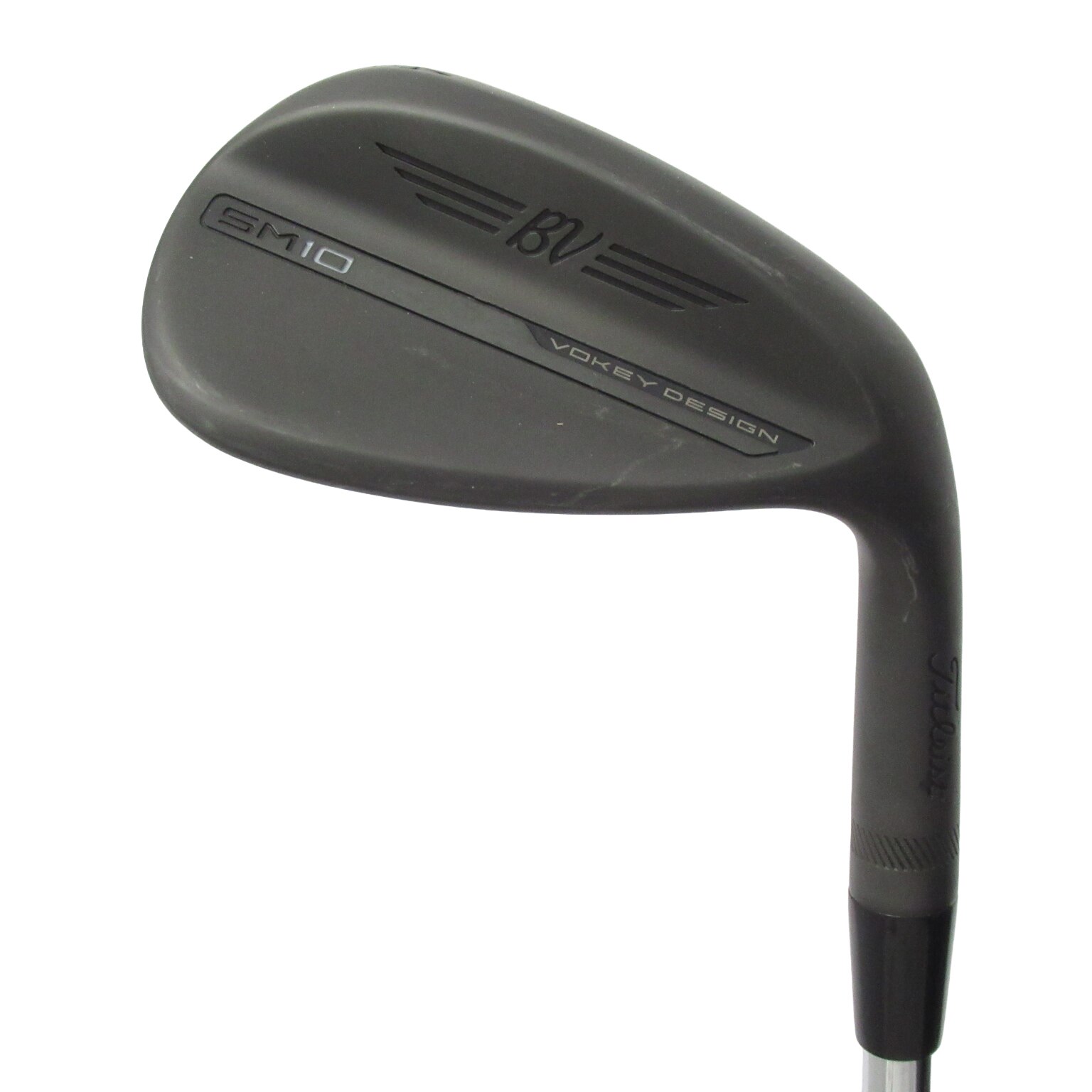 中古】ボーケイ SM10 ジェットブラック ウェッジ BV105 54-10 設定無