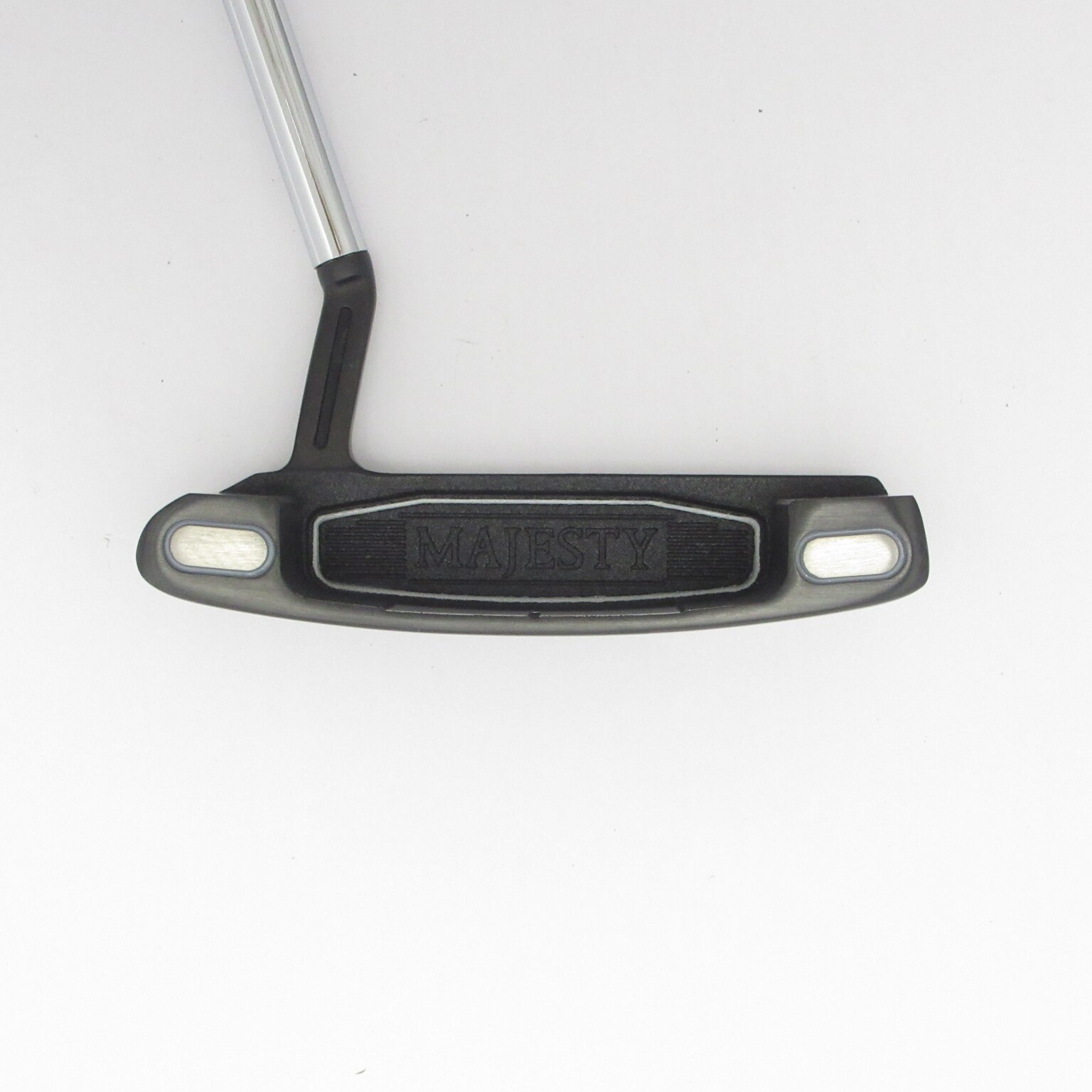 中古】MAJESTY W MOMENT MID MALLET パター スチールシャフト 計測項目