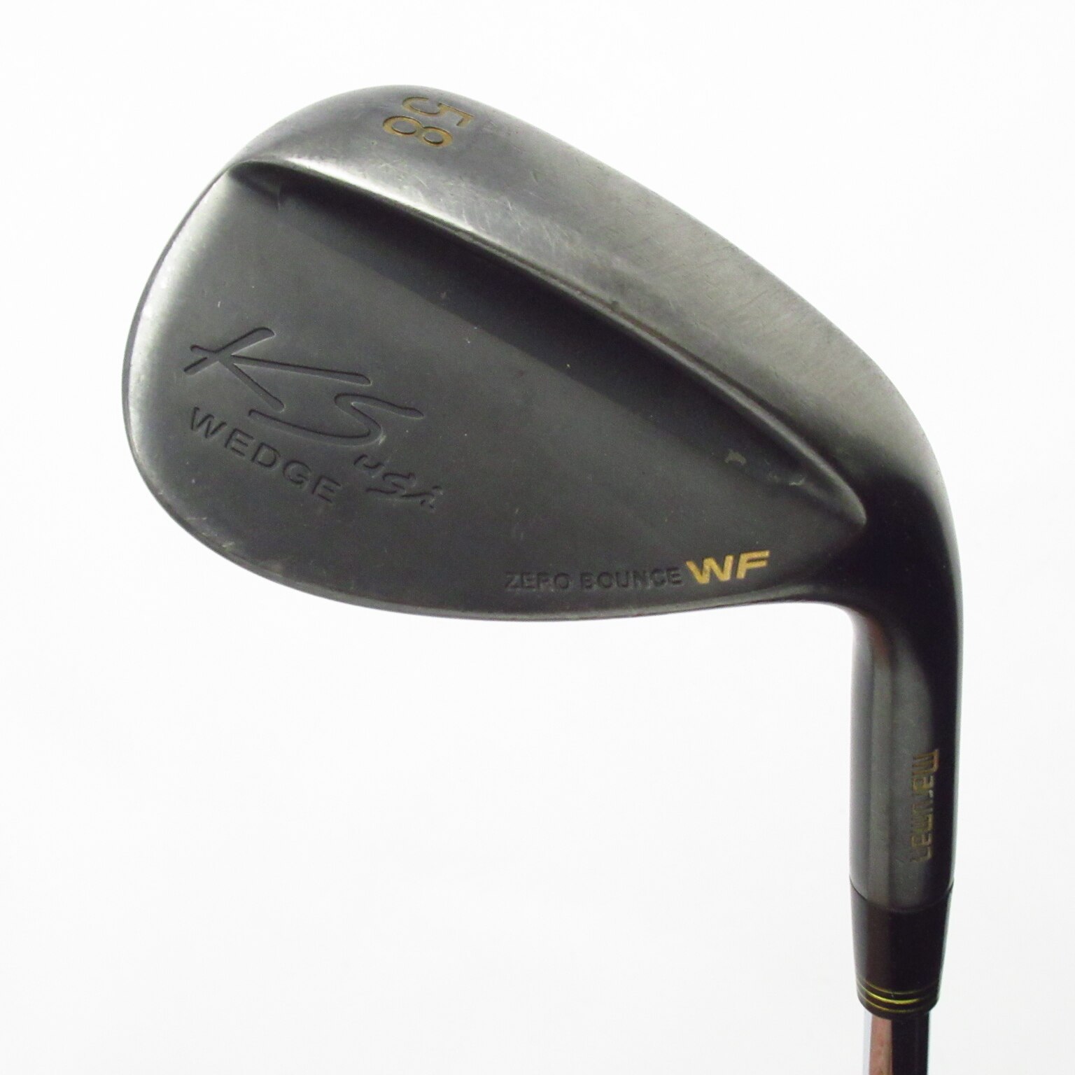 中古】KS ゼロバンス WF ウェッジ スチールシャフト 58 判別不能 CD