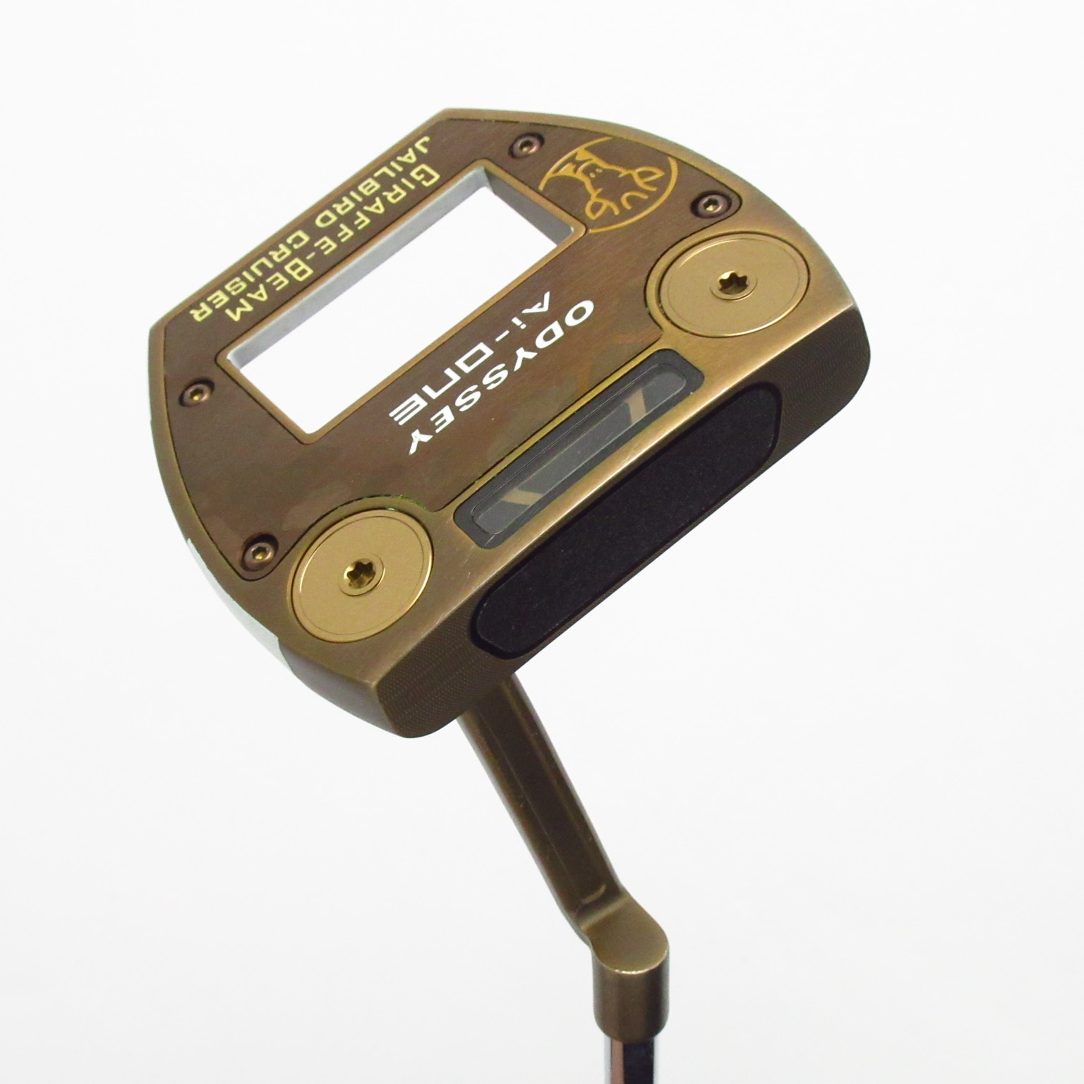 中古】Ai-ONE GIRAFFE-BEAM JAILBIRD CRUISER パター スチールシャフト