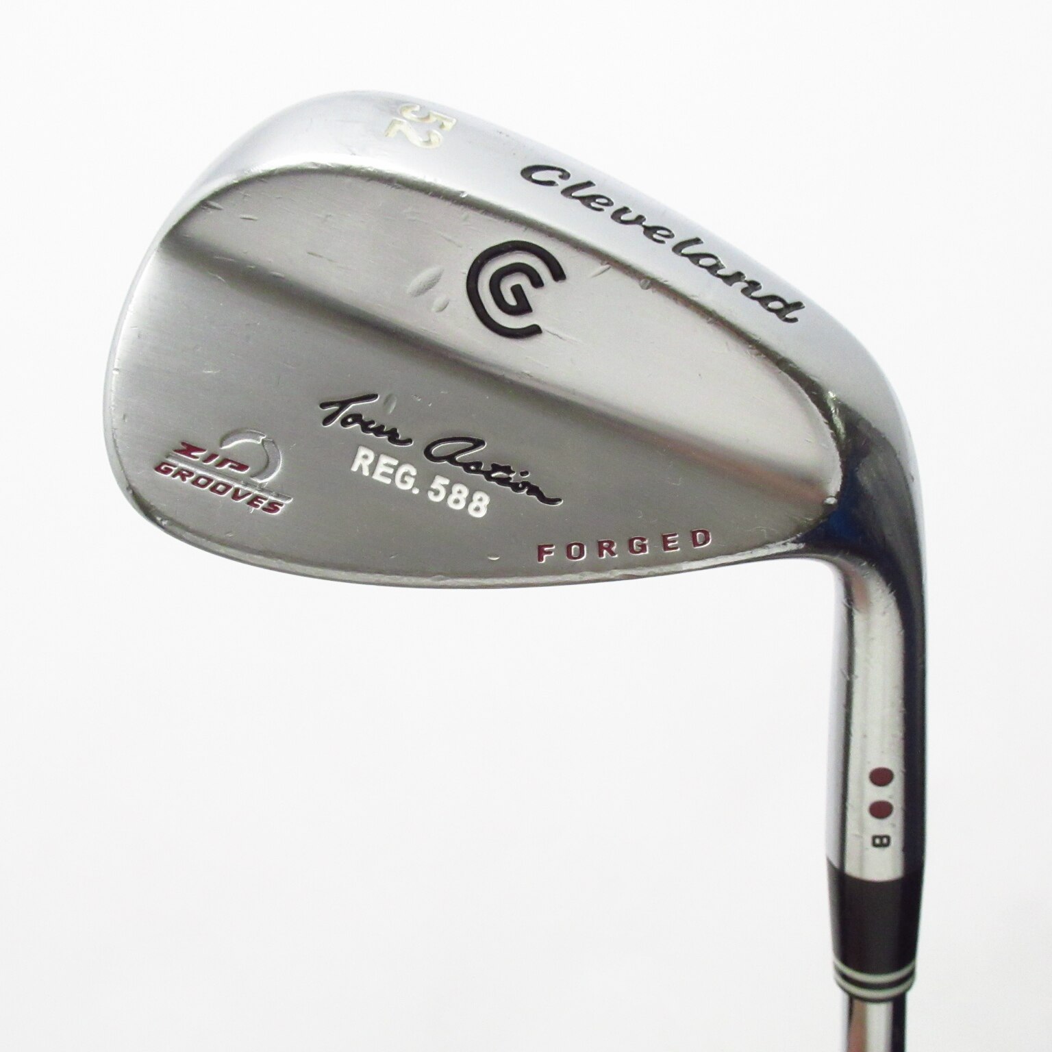 中古】588 TOUR ACTION FORGED WEDGE ウェッジ Dynamic Gold 52-08