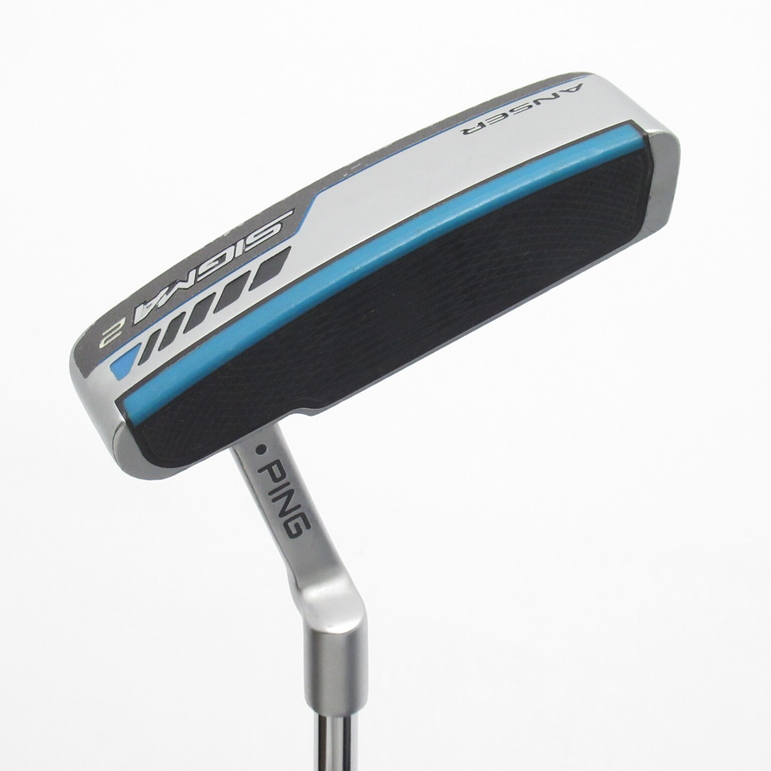 中古】SIGMA2 ANSER プラチナム仕上げ パター スチールシャフト 計測