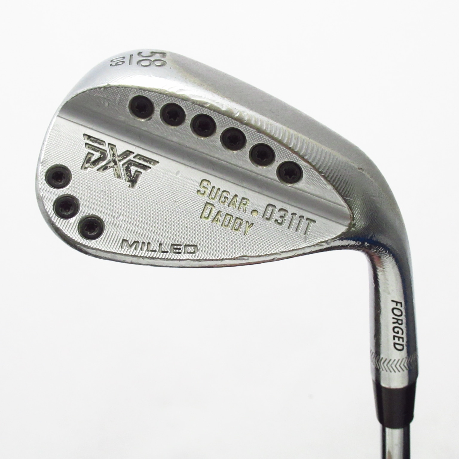 中古】PXG 0311T SUGAR DADDY ウェッジ スチールシャフト 58-09 判別