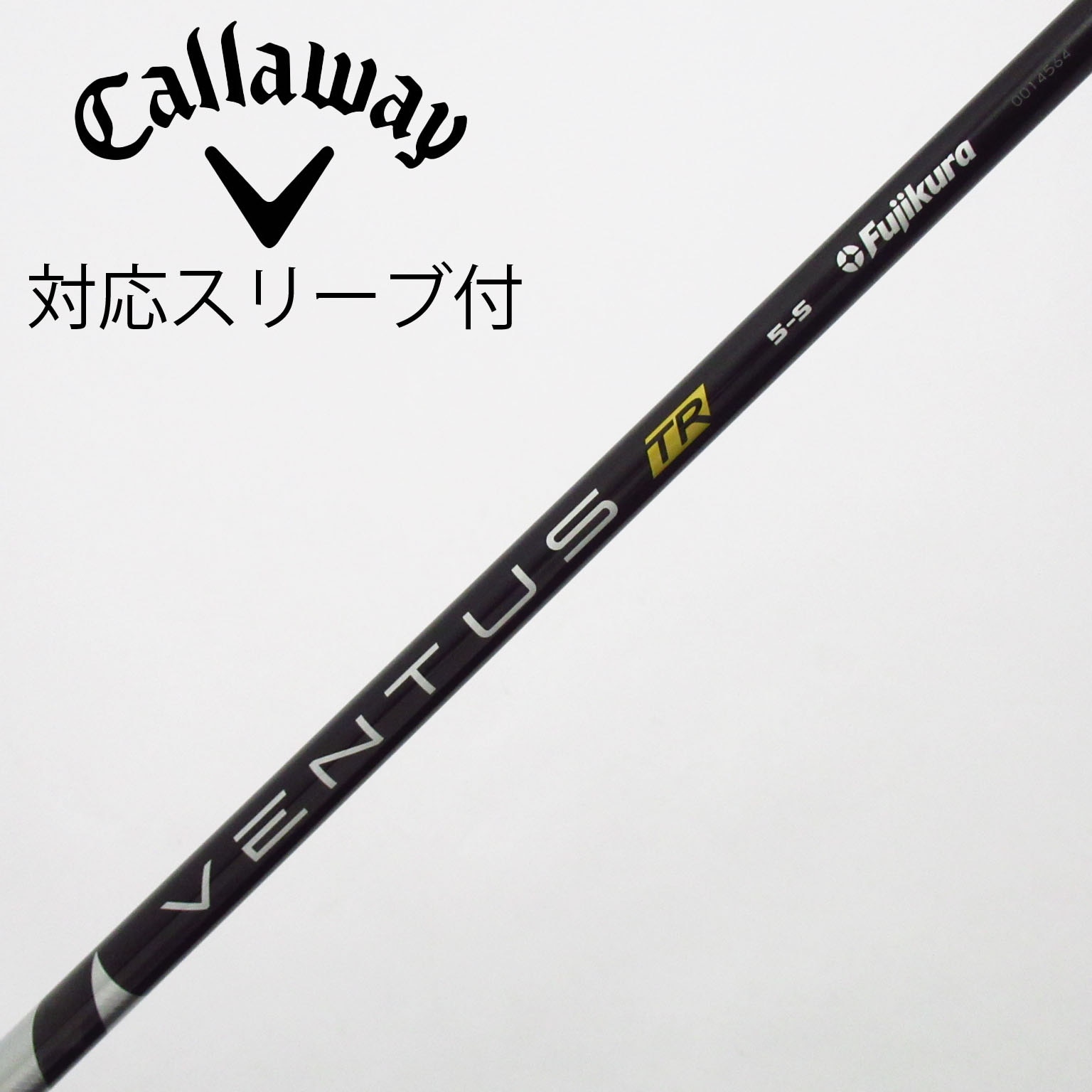 中古】VENTUS TR BLACK(VELOCOREあり) ドライバー用_スリーブ付 VENTUS
