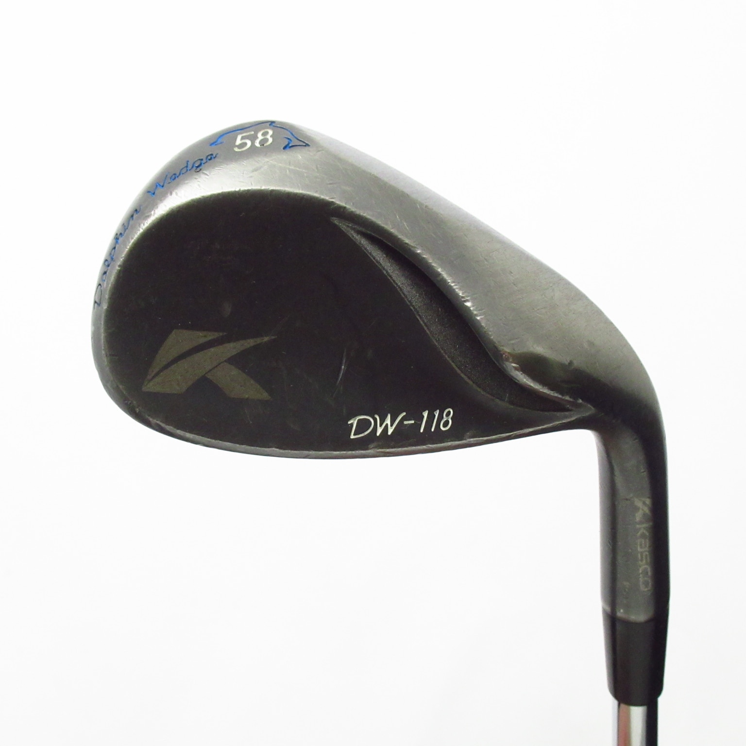 中古】ドルフィンウェッジ ブラック DW-118 ウェッジ スチールシャフト