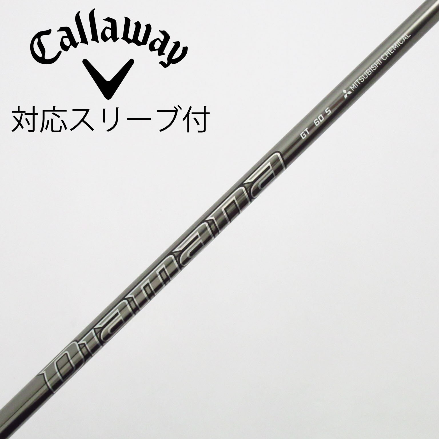 中古】Diamana GT ドライバー用_スリーブ付 Diamana GT 60 S B