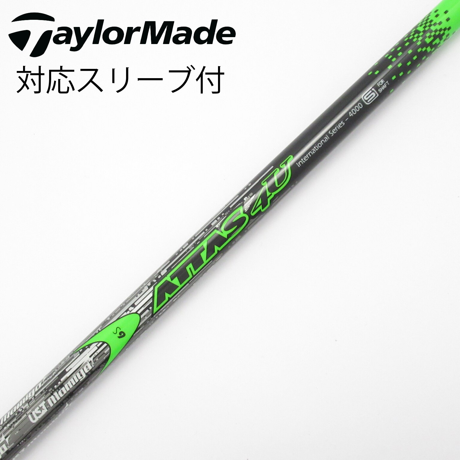 中古】ATTAS 4U ドライバー用_スリーブ付 ATTAS 4U 6 S C(シャフト