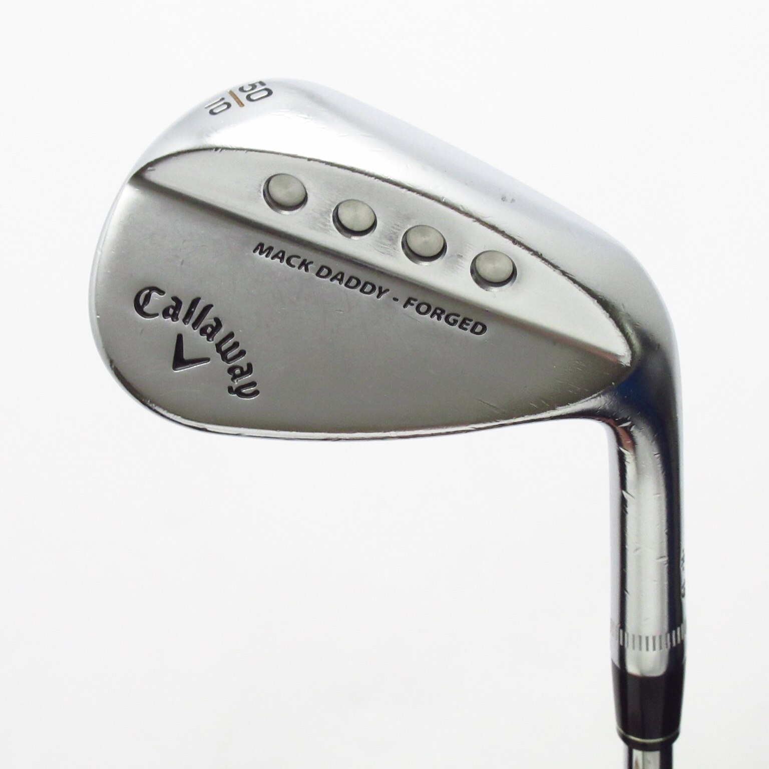 中古】MACK DADDY FORGED(2019)クロム仕上げ ウェッジ N.S.PRO MODUS3