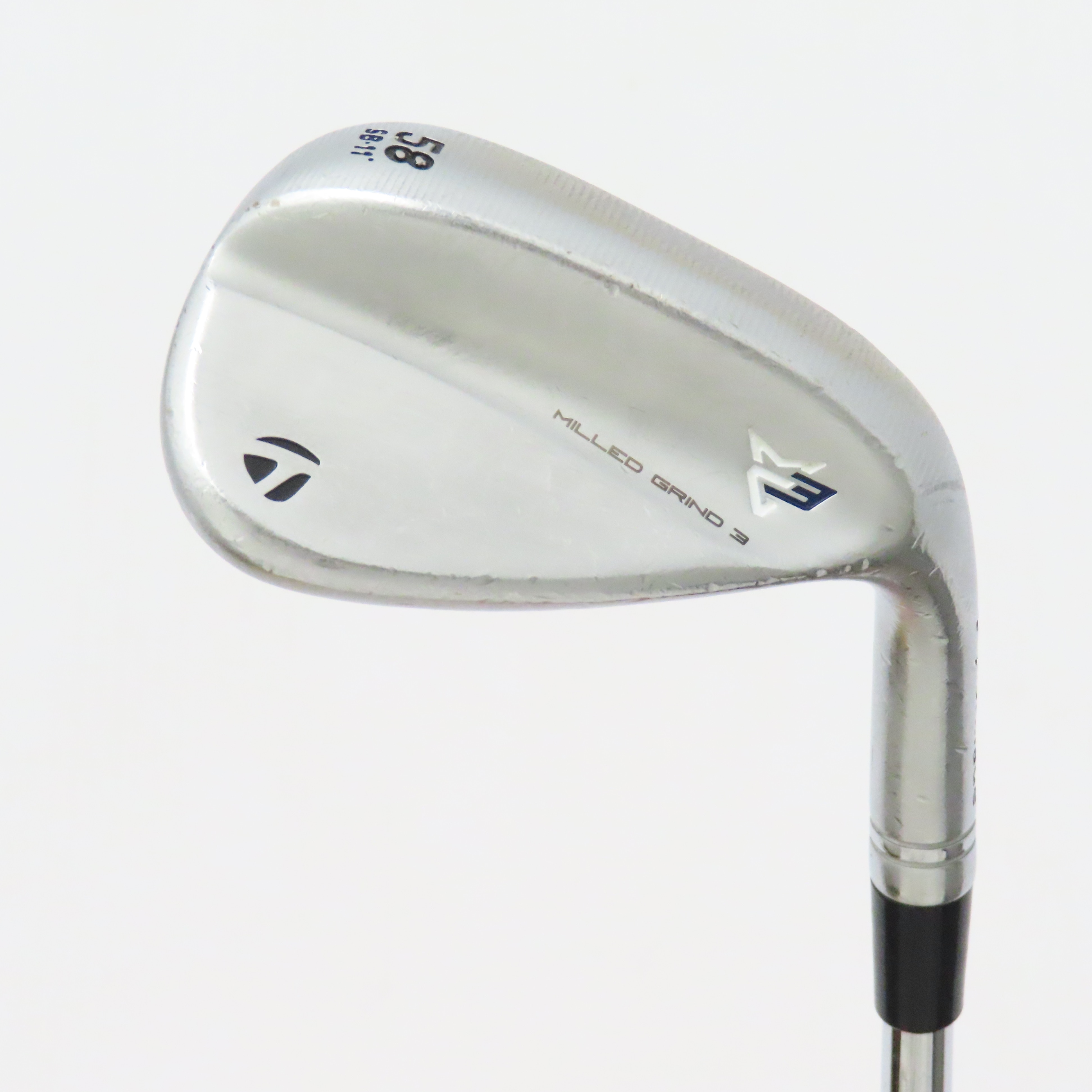 中古】ミルドグラインド3 クローム ウェッジ スチールシャフト 58-11