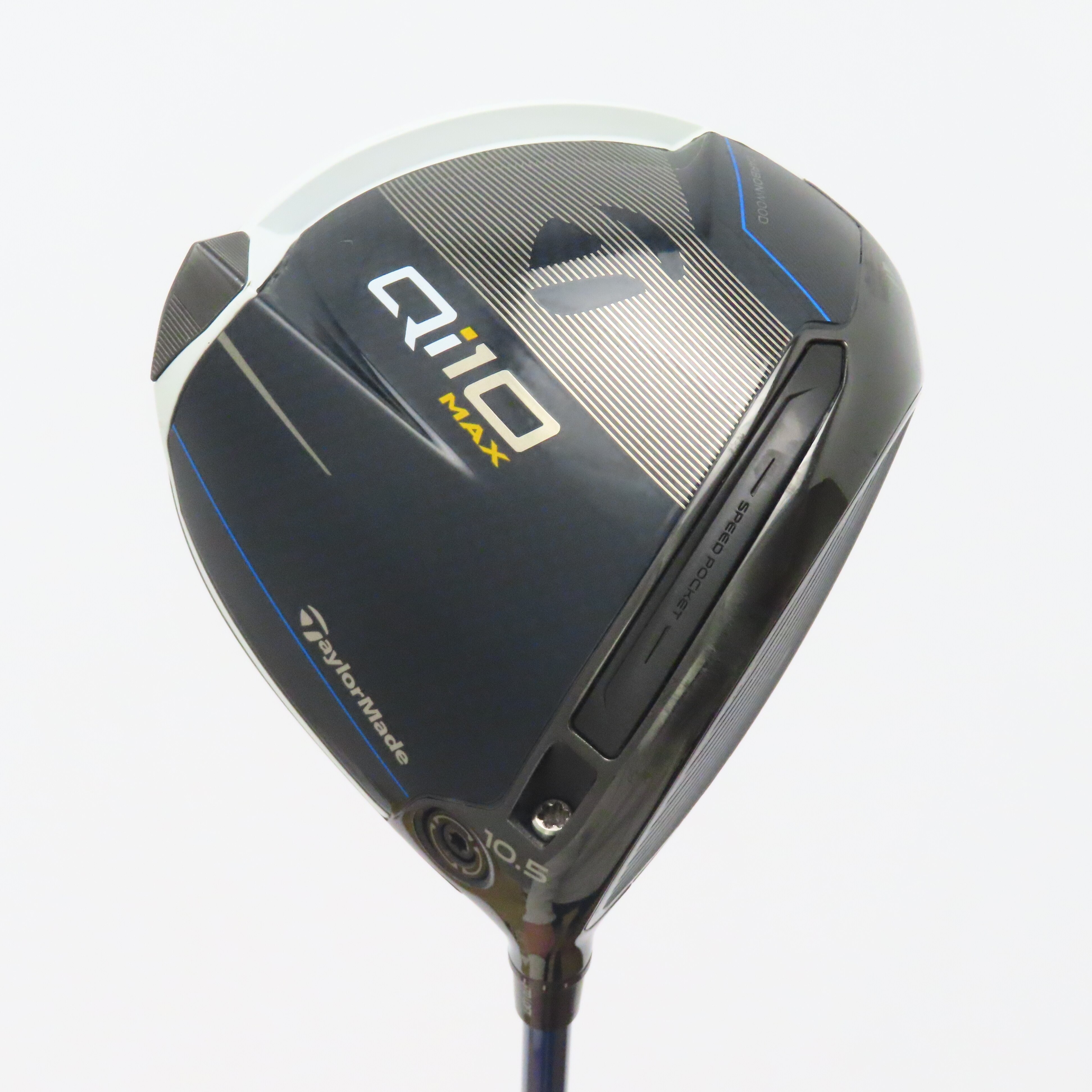 中古】Qi10 MAX LITE ドライバー SPEEDER NX BLUE for TM 10.5 S D