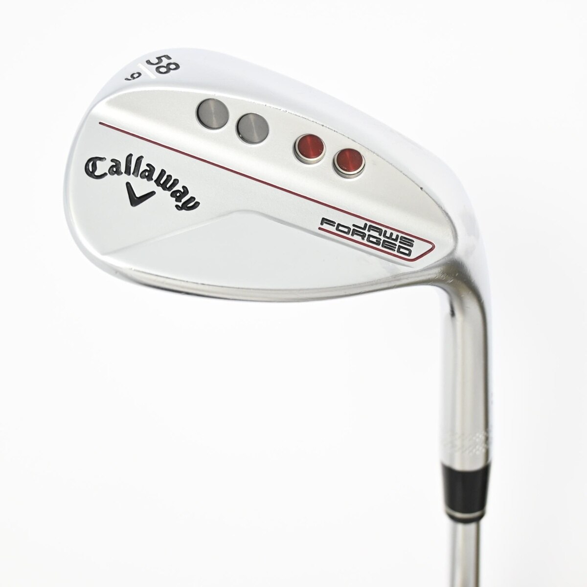 中古】JAWS FORGED クロムメッキ仕上げ ウェッジ N.S.PRO MODUS3 TOUR